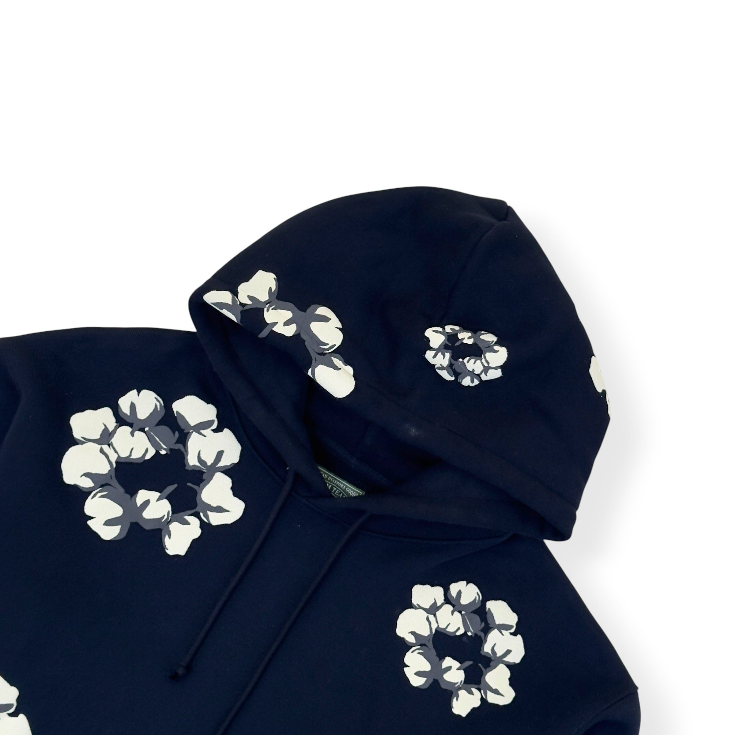 DENIM TEARS X CPFM COTTON WREATH HOODIE BLACK XL