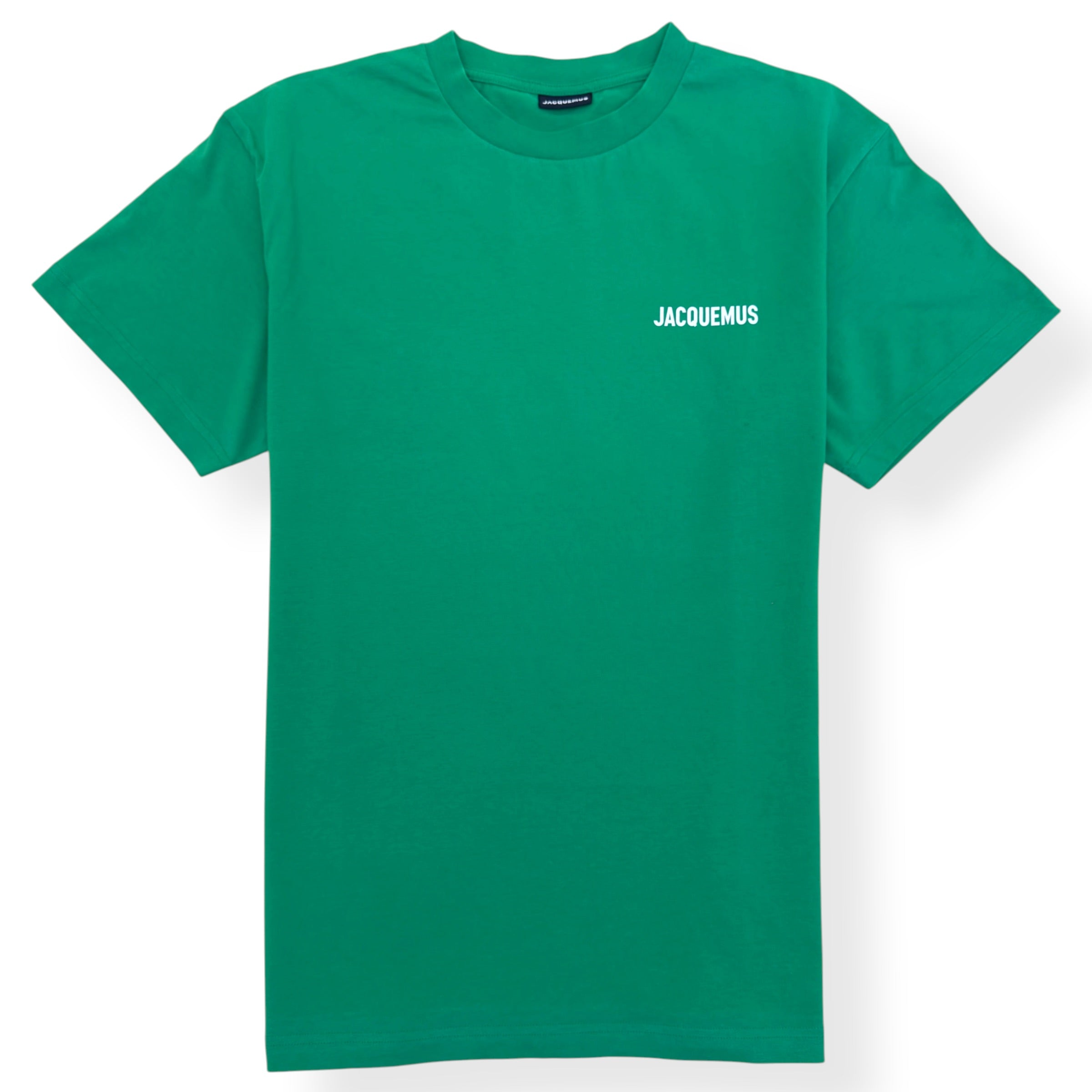 JACQUEMUS LOGO T-SHIRT GREEN L