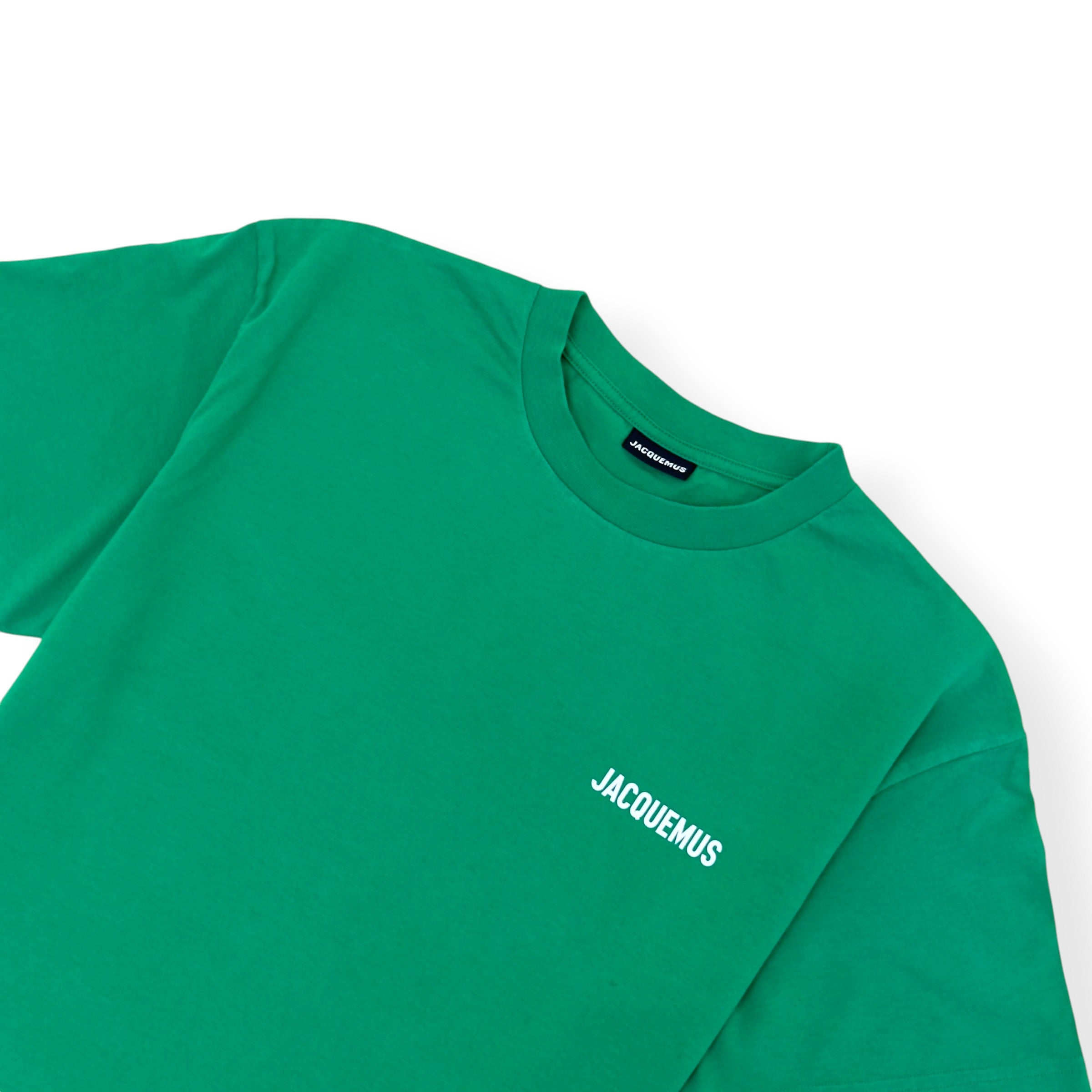 JACQUEMUS LOGO T-SHIRT GREEN L