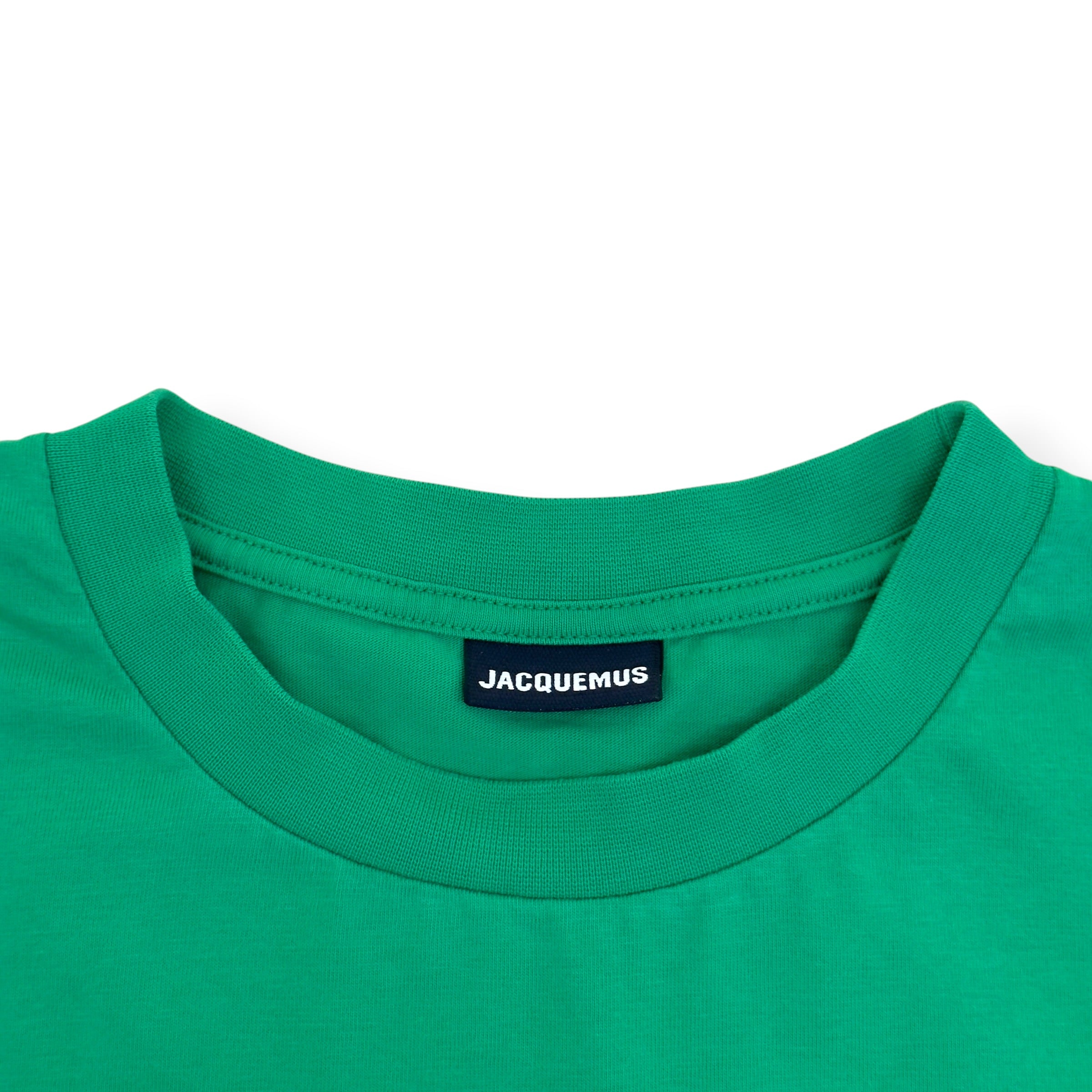 JACQUEMUS LOGO T-SHIRT GREEN L