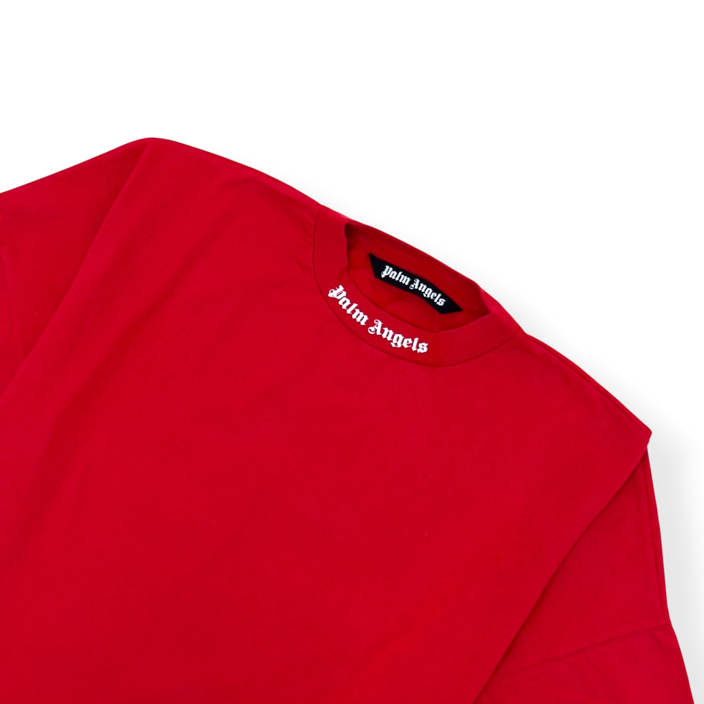 PALM ANGELS CLASSIC LOGO T-SHIRT RED L