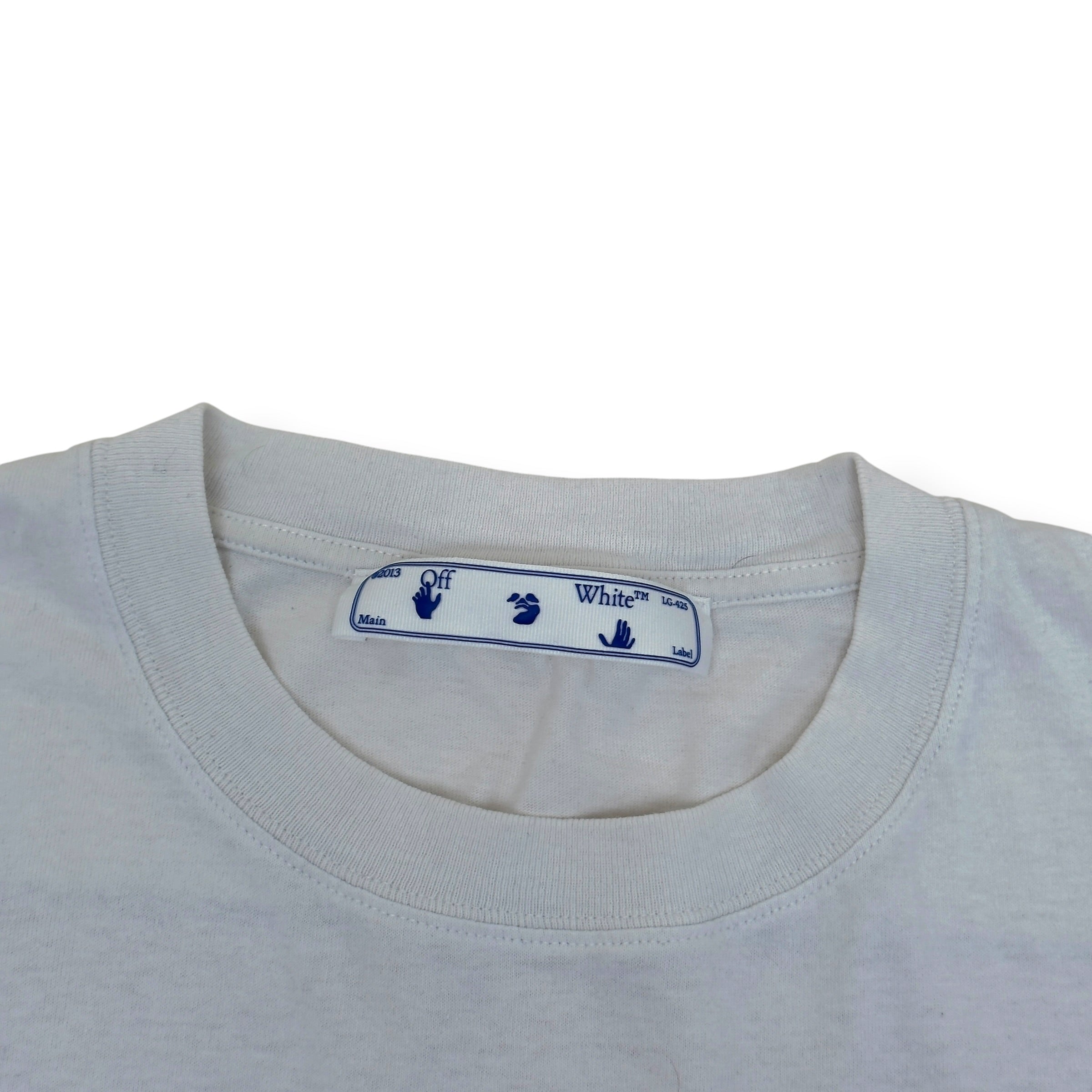 OFF WHITE OVERSIZED MARKER ARROWS T-SHIRT WHITE L