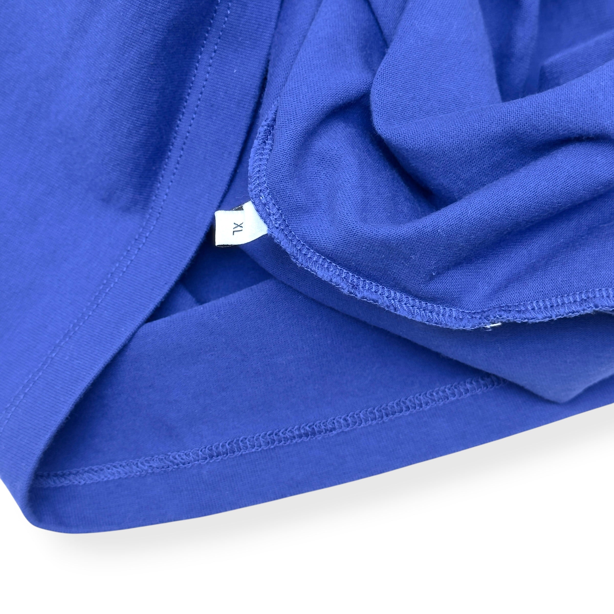 GUCCI SPELLOUT LOGO T-SHIRT BLUE XL