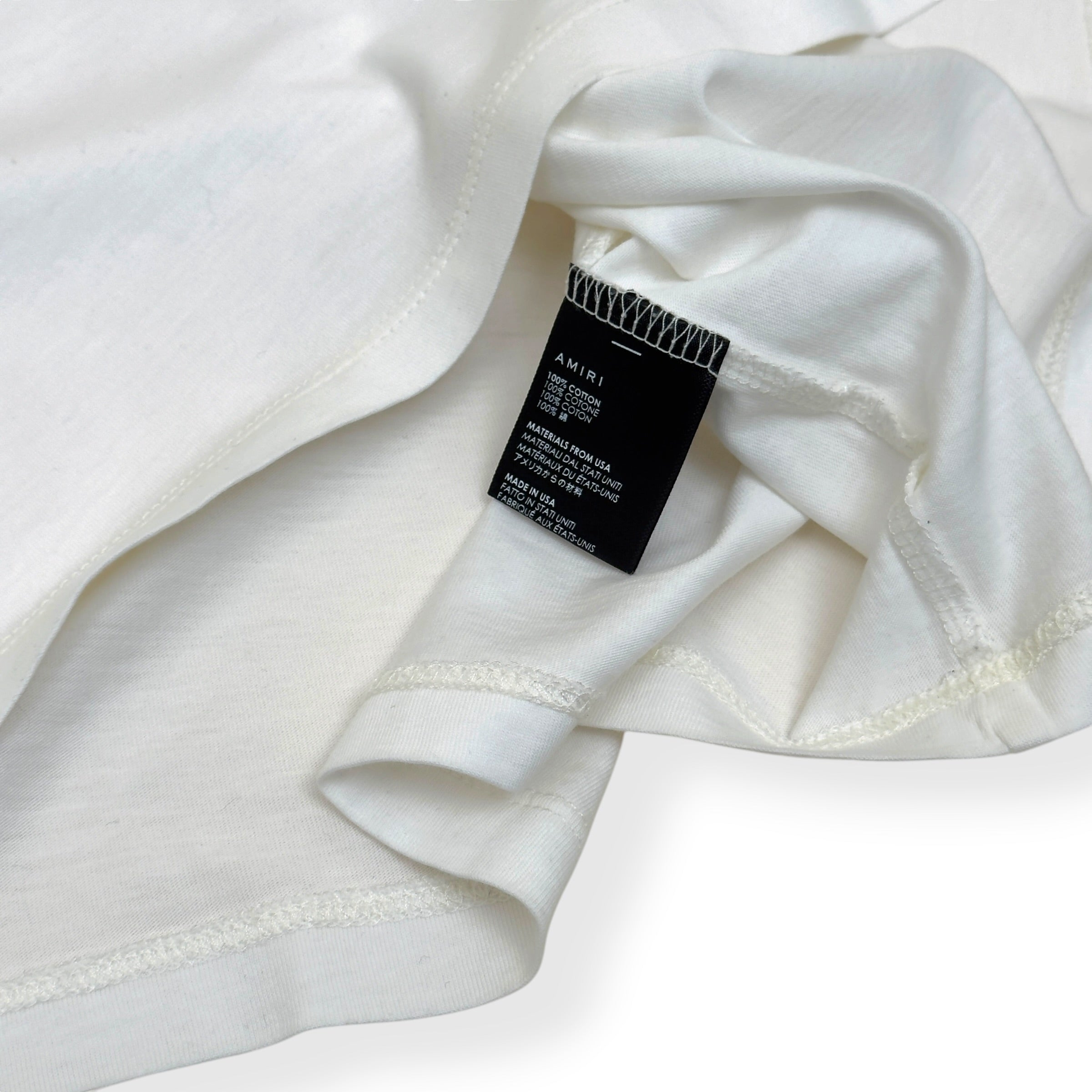 AMIRI BOTANICAL DIAGRAM T-SHIRT WHITE XL