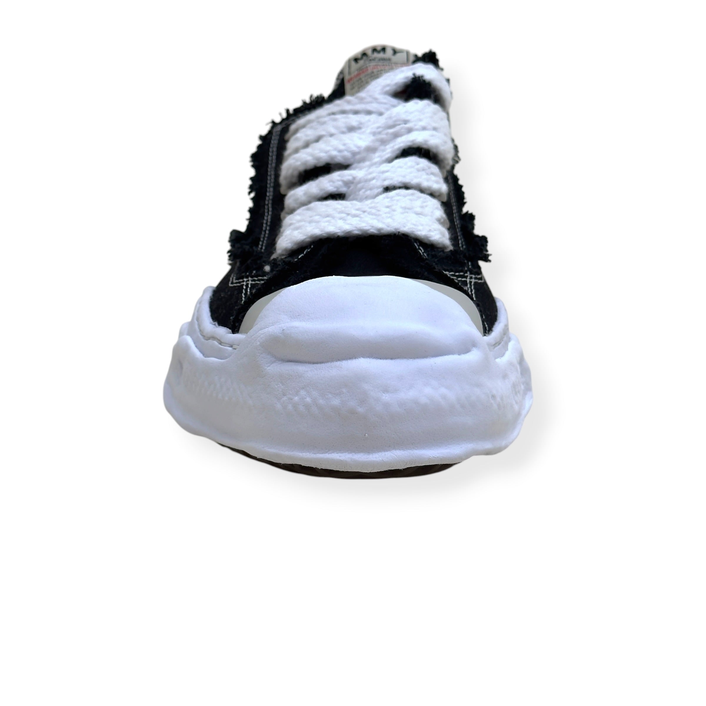 MAISON MIHARA YASUHIRO HANK OG DISTRESSED SNEAKER BLACK / WHITE 45 / UK11