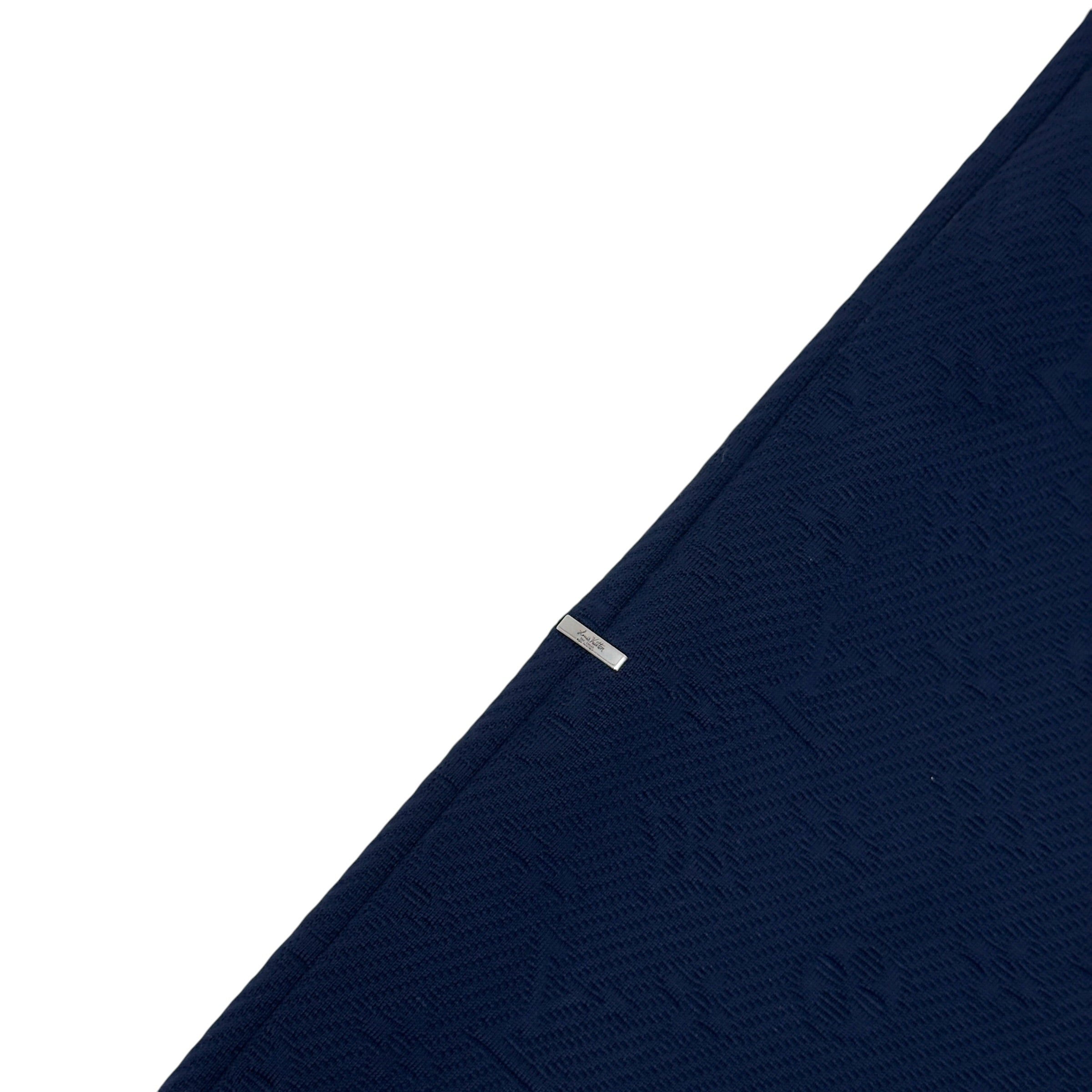 LOUIS VUITTON MONOGRAM JACQUARD JOGGERS NAVY XL