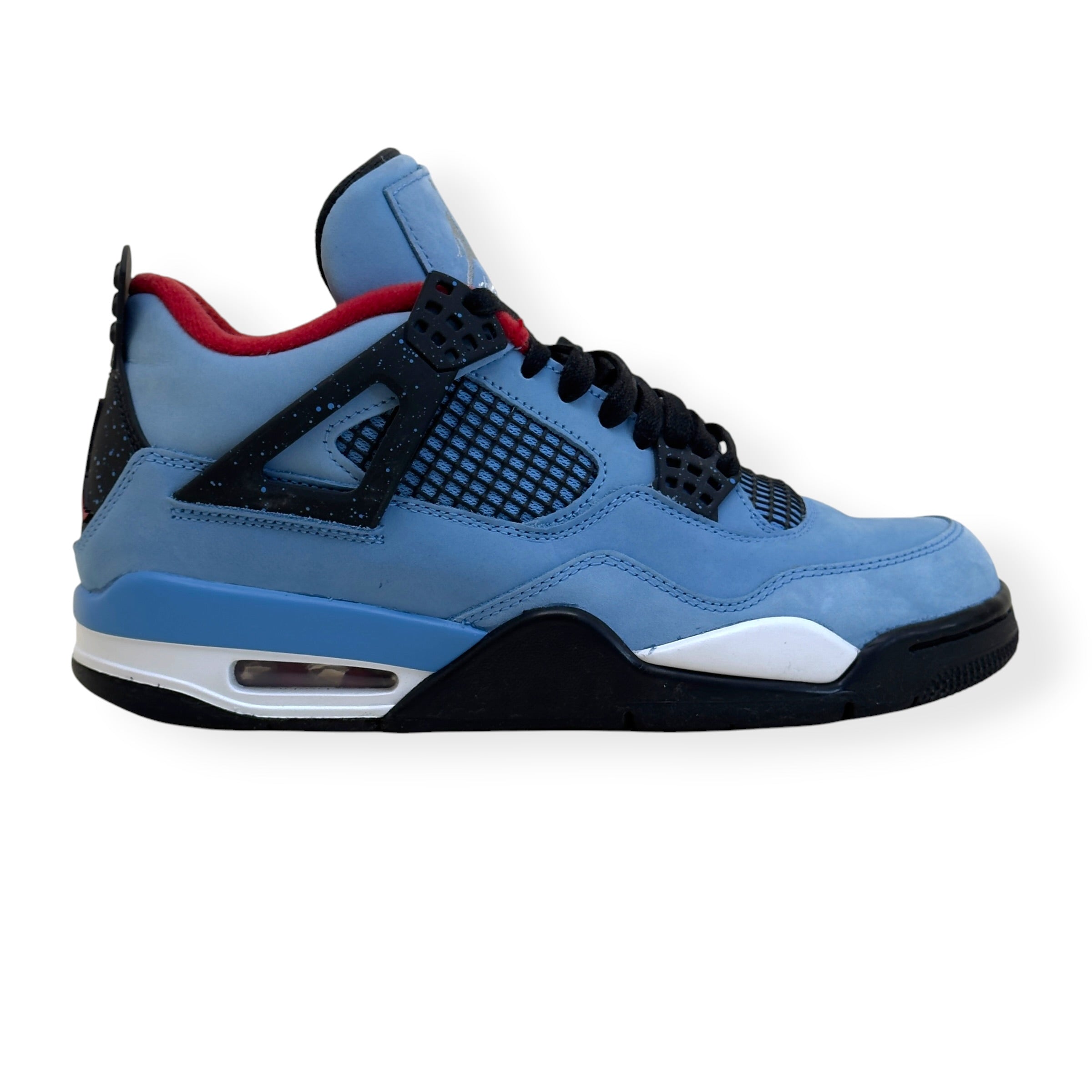 TRAVIS SCOTT AIR JORDAN 4 RETRO CACTUS JACK SNEAKER UNIVERSITY BLUE UK7