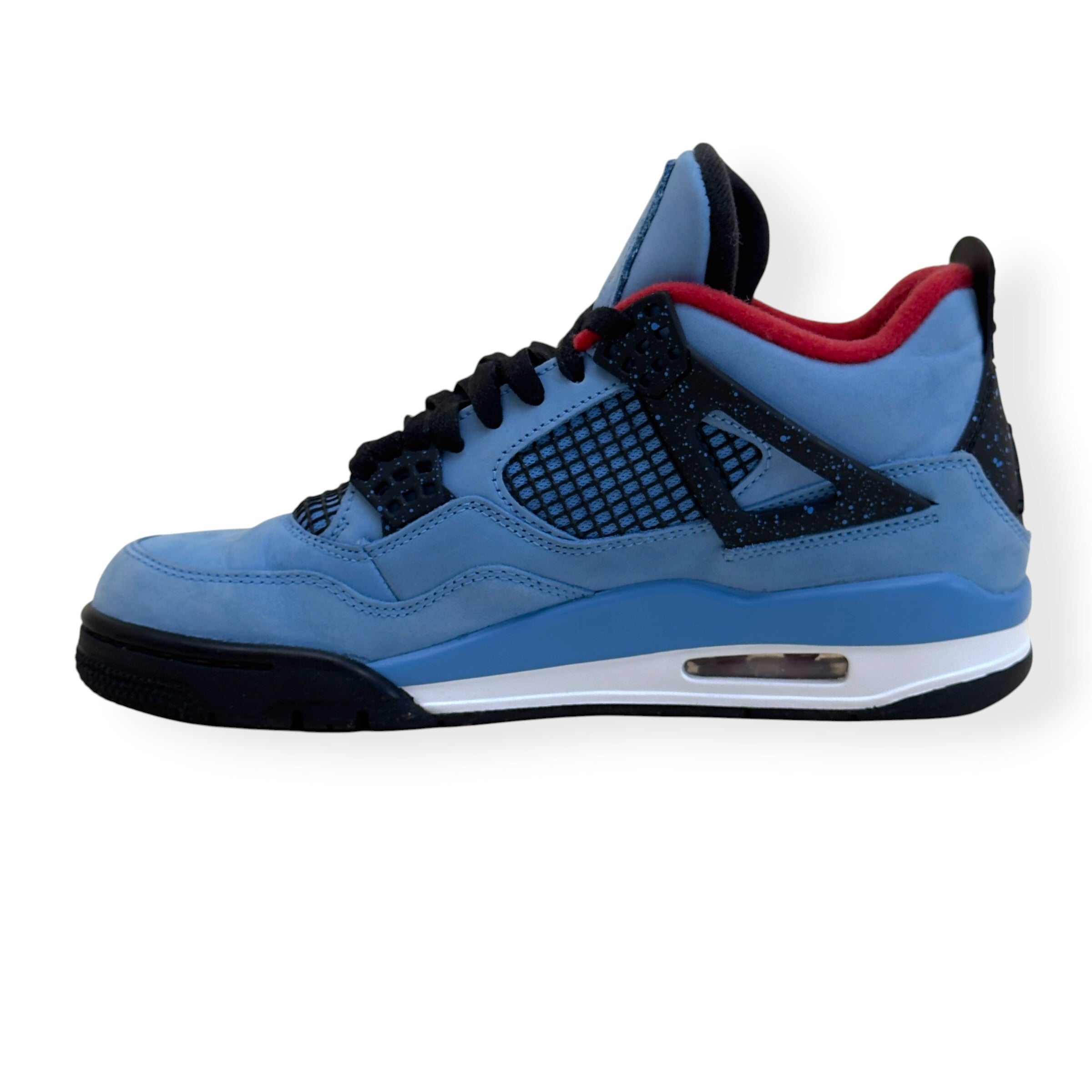 TRAVIS SCOTT AIR JORDAN 4 RETRO CACTUS JACK SNEAKER UNIVERSITY BLUE UK7