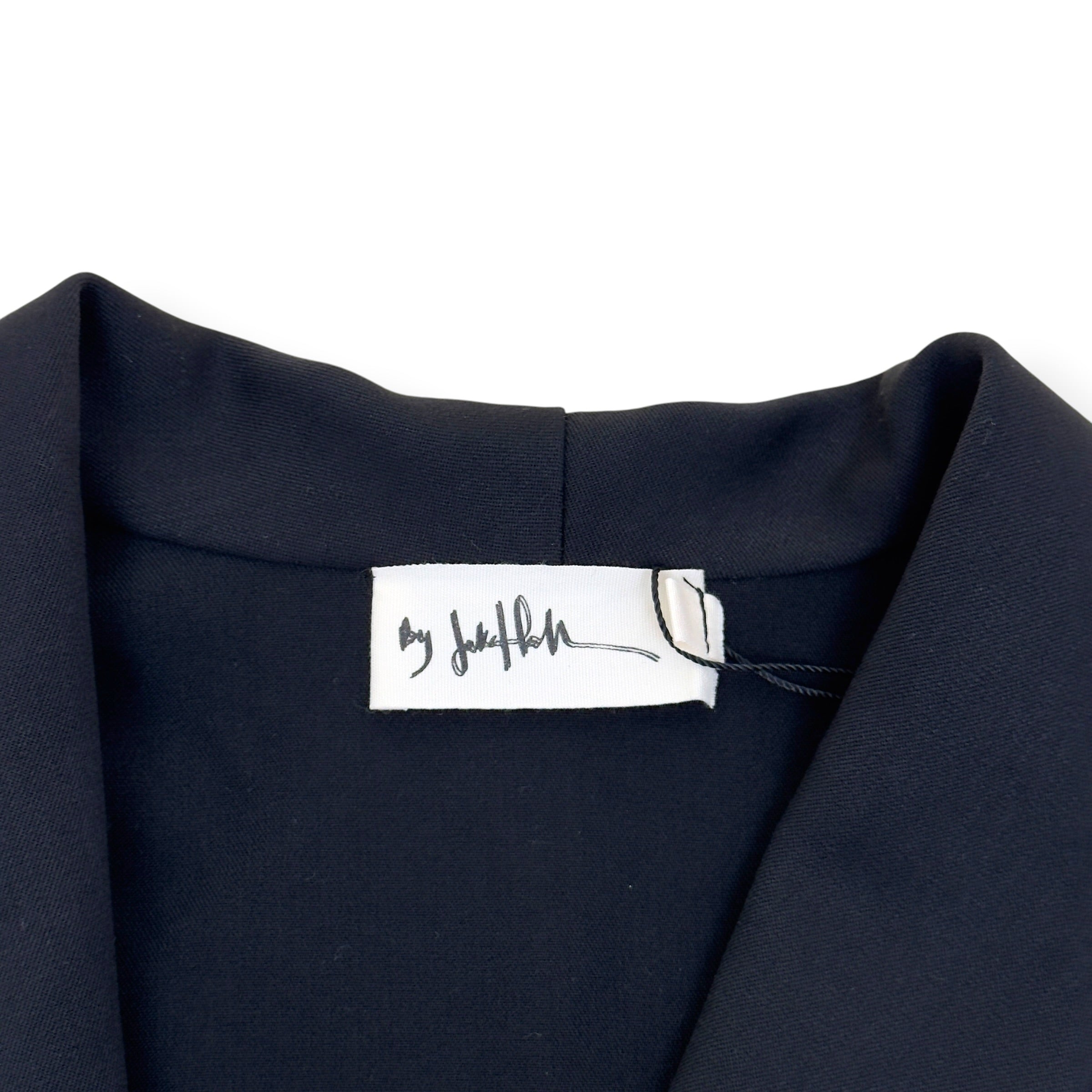 BY JAKE HALL CANA SHORT SLEEVE SHAWL SHIRT BLACK XL