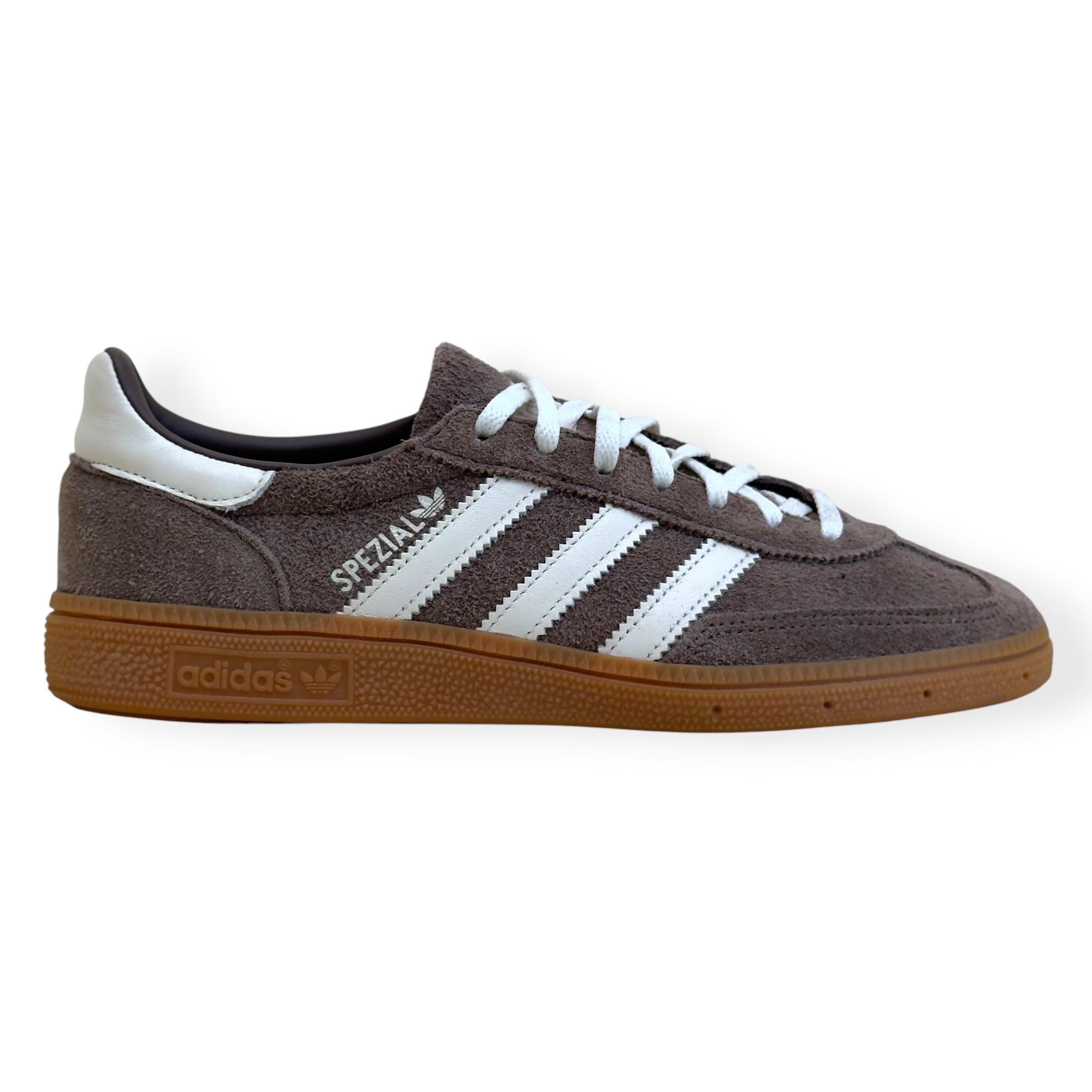 ADIDAS HANDBALL SPEZIAL TRAINERS BROWN / WHITE GUM UK7