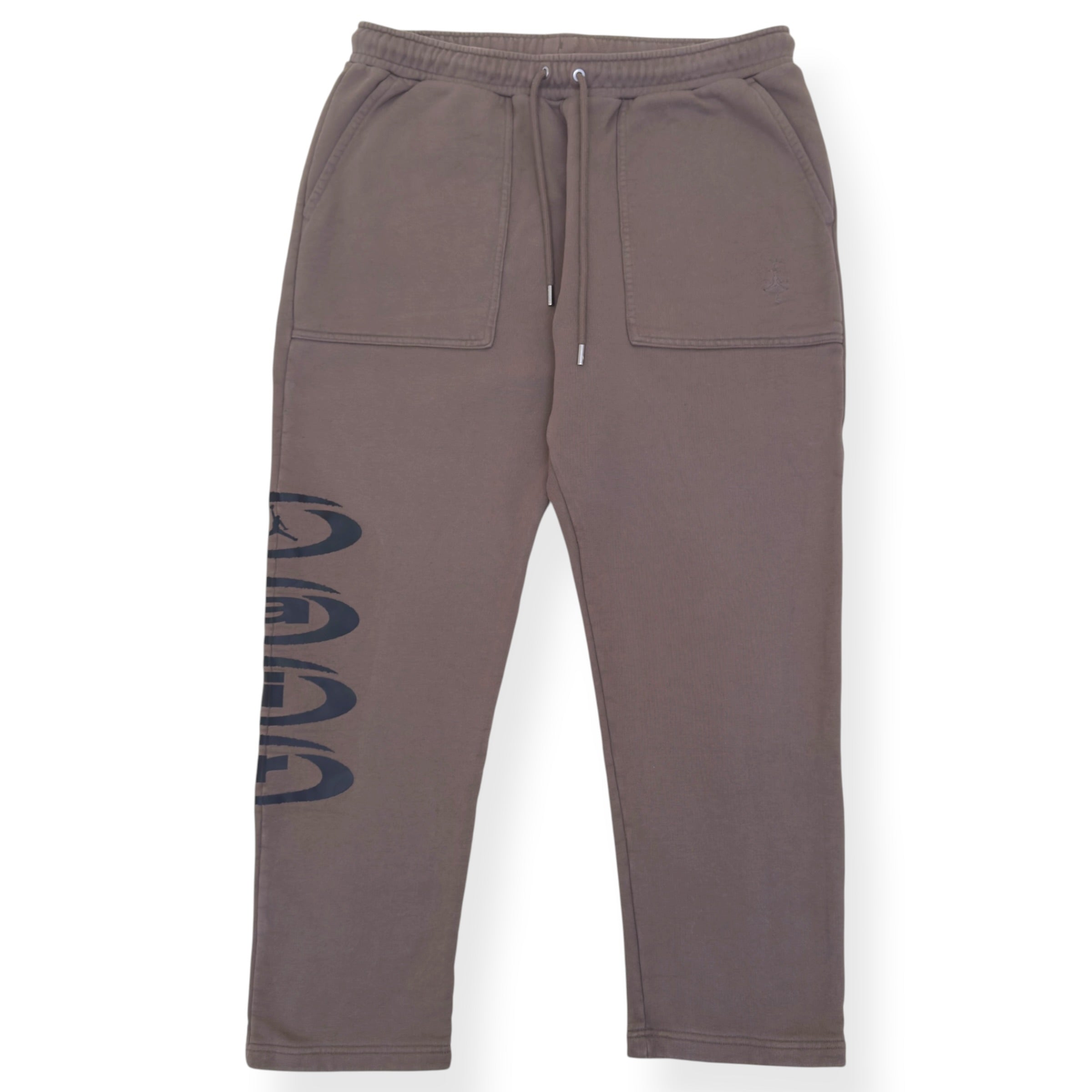 JORDAN X TRAVIS SCOTT FLEECE SWEATPANTS BROWN XL