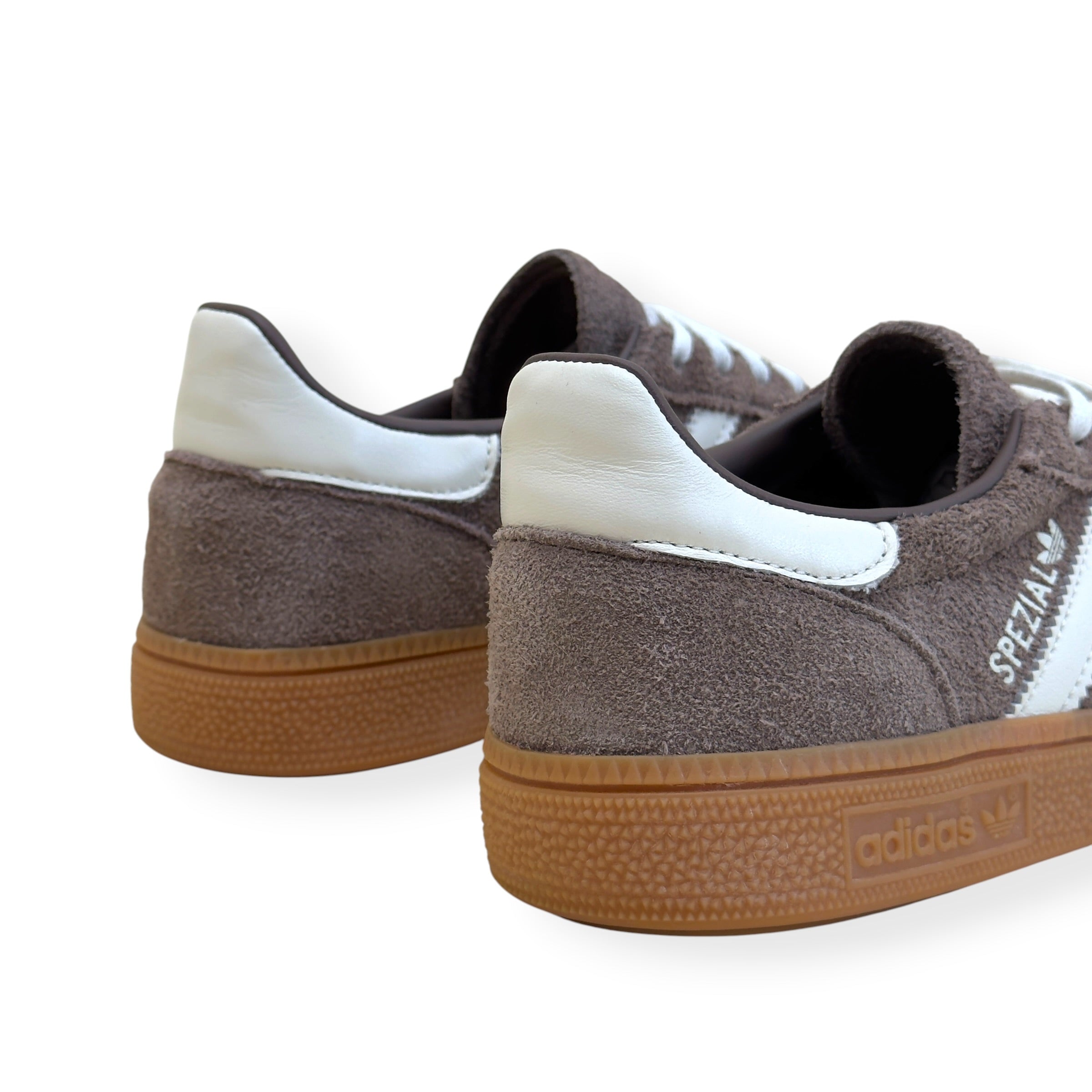ADIDAS HANDBALL SPEZIAL TRAINERS BROWN / WHITE GUM UK7