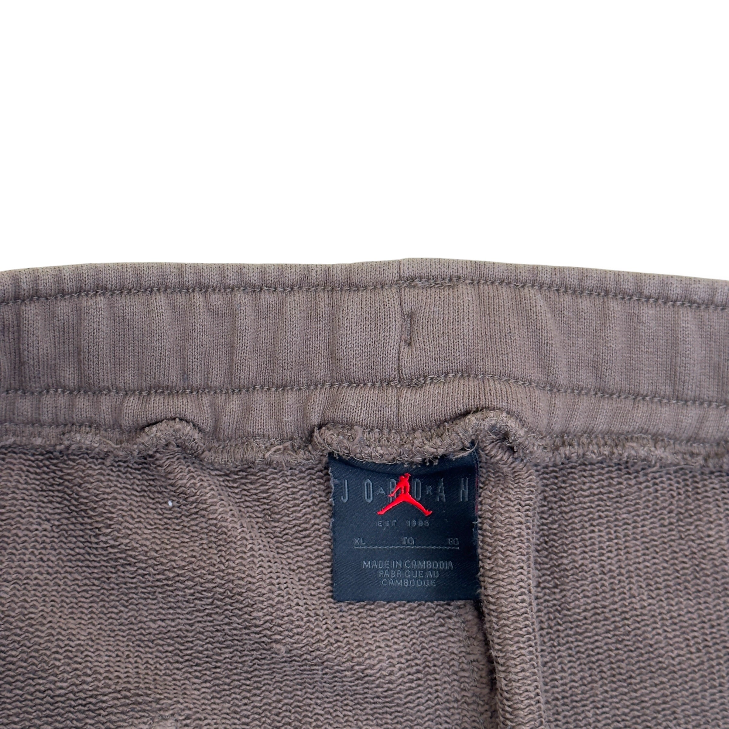 JORDAN X TRAVIS SCOTT FLEECE SWEATPANTS BROWN XL
