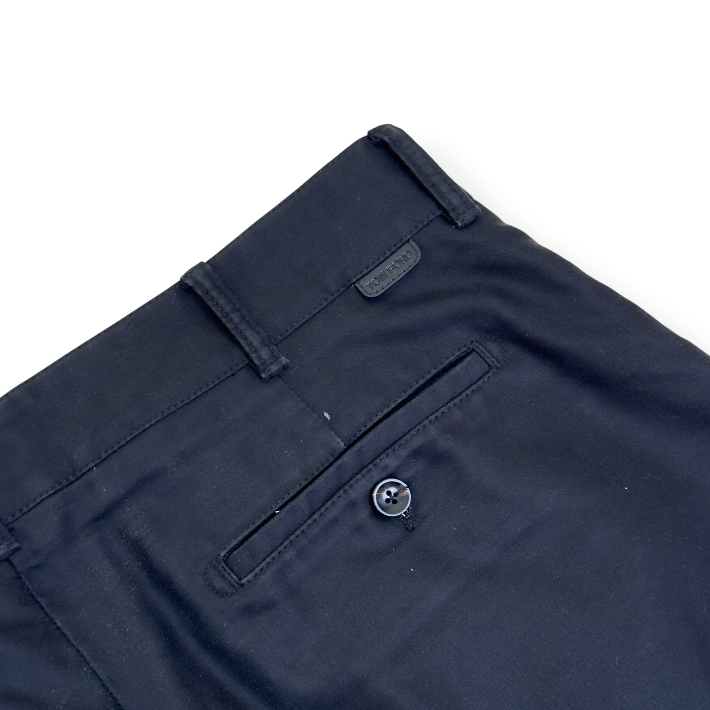 TOM FORD CHINO TROUSERS BLACK 36 / XL