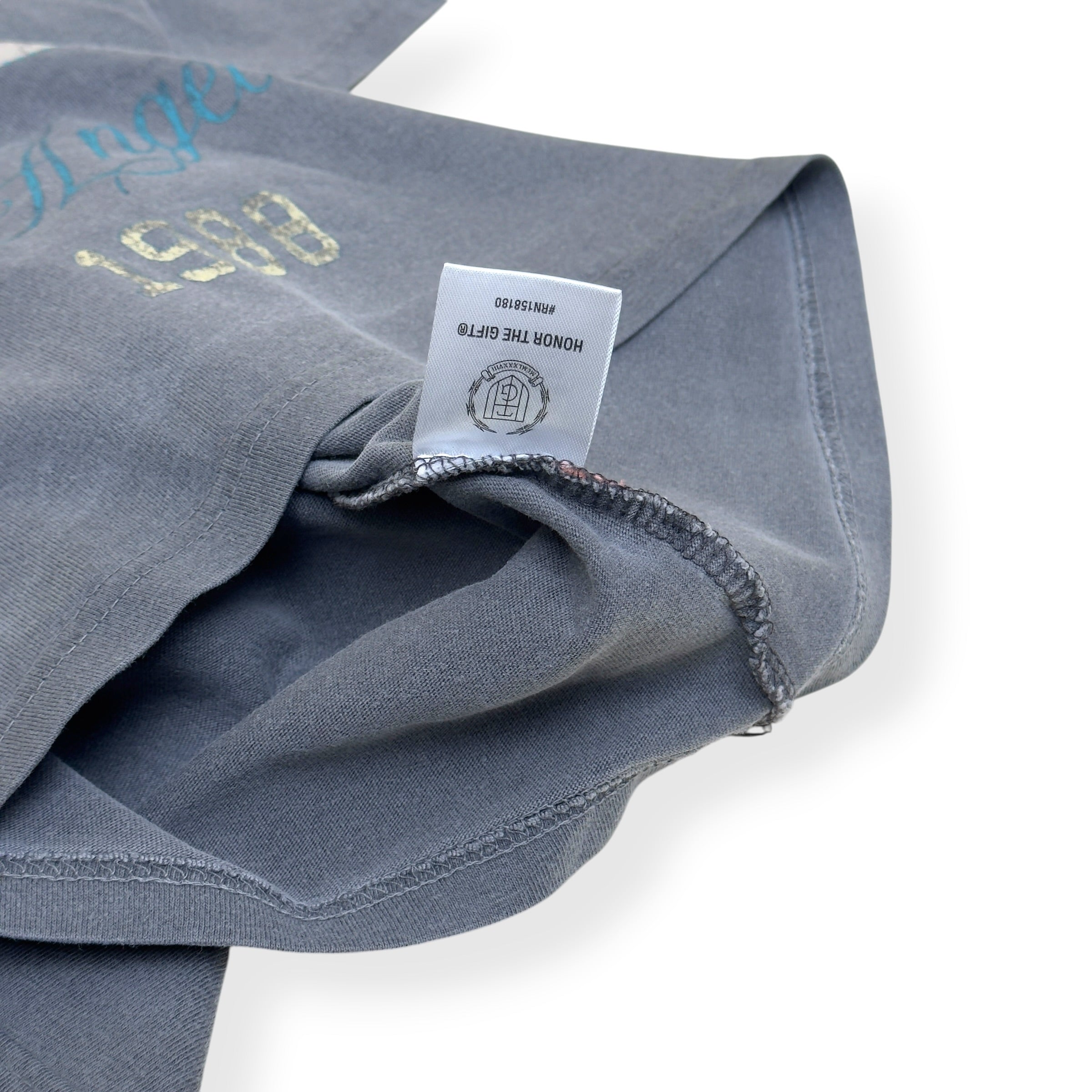 HONOR THE GIFT INNER CITY CREST T-SHIRT SLATE L