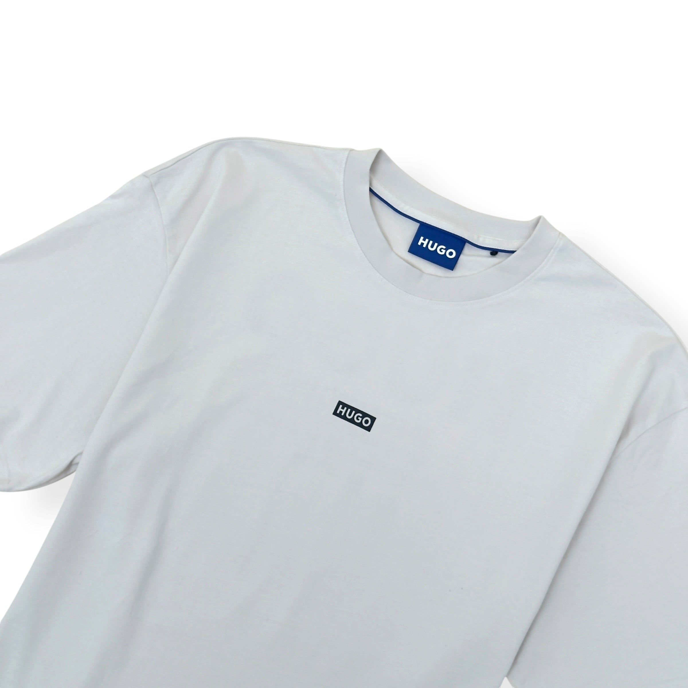 HUGO NIEROS BACK PRINT T-SHIRT WHITE XL