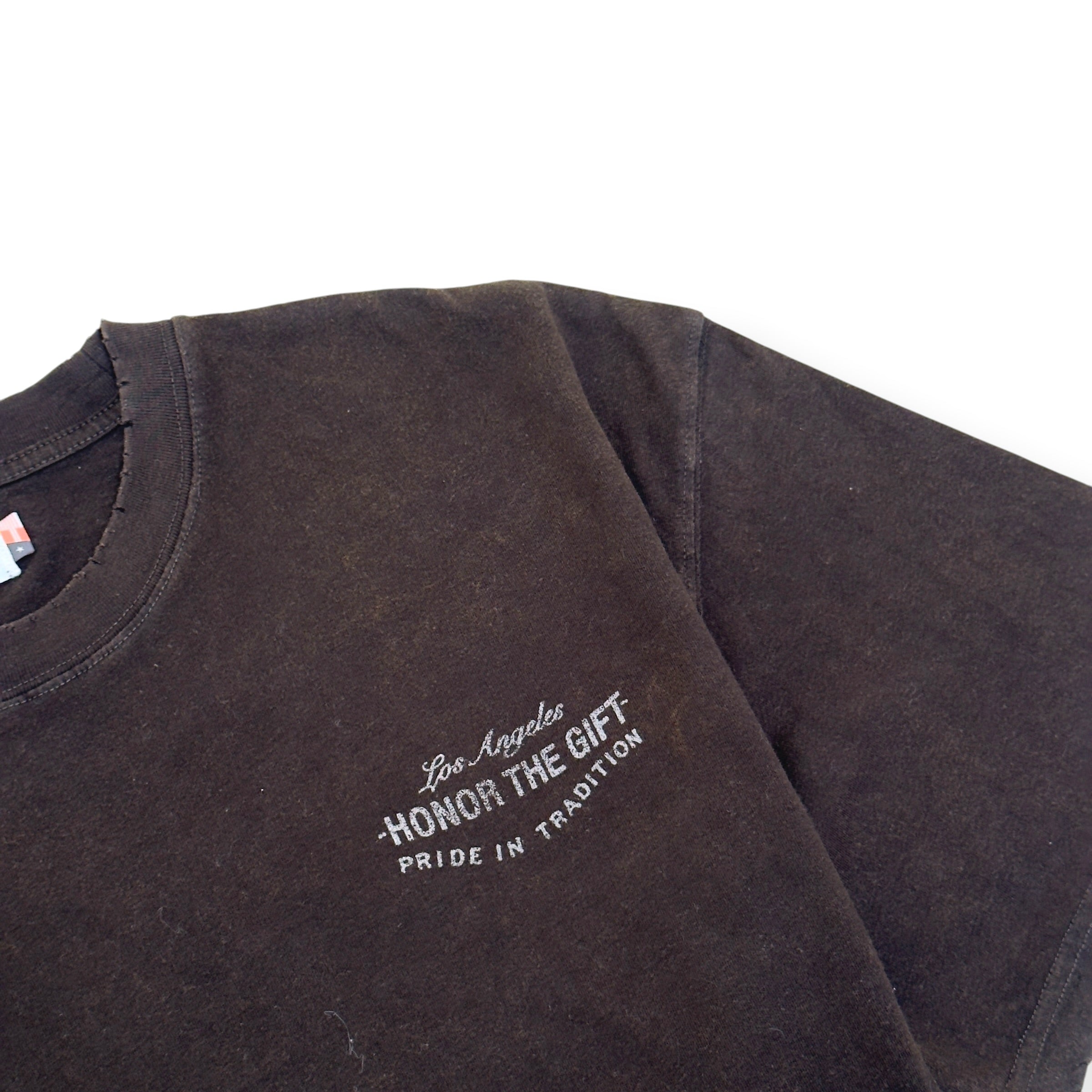 HONOR THE GIFT PRIDE IN TRADITION T-SHIRT BROWN L