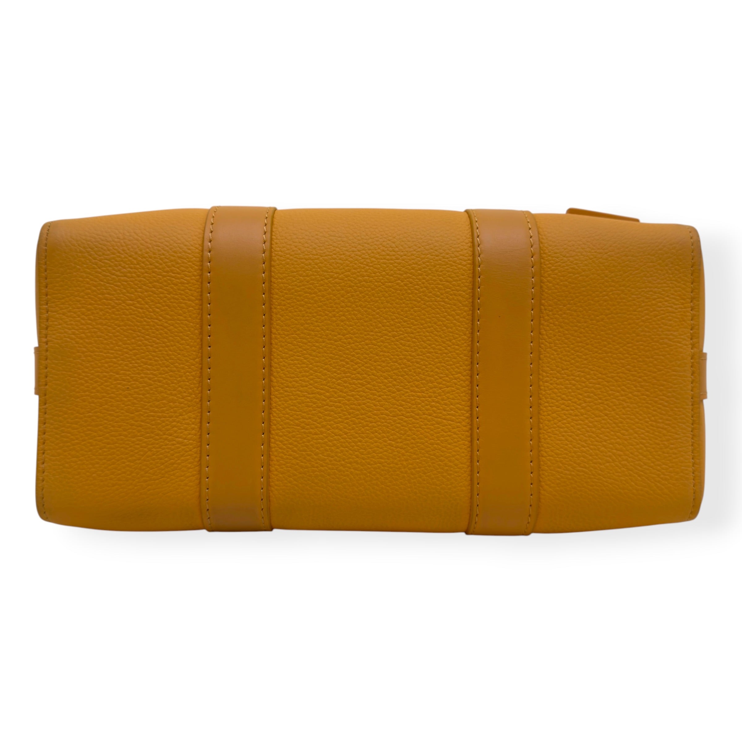 LOUIS VUITTON CITY KEEPALL AEROGRAM CROSSBODY BAG MUSTARD