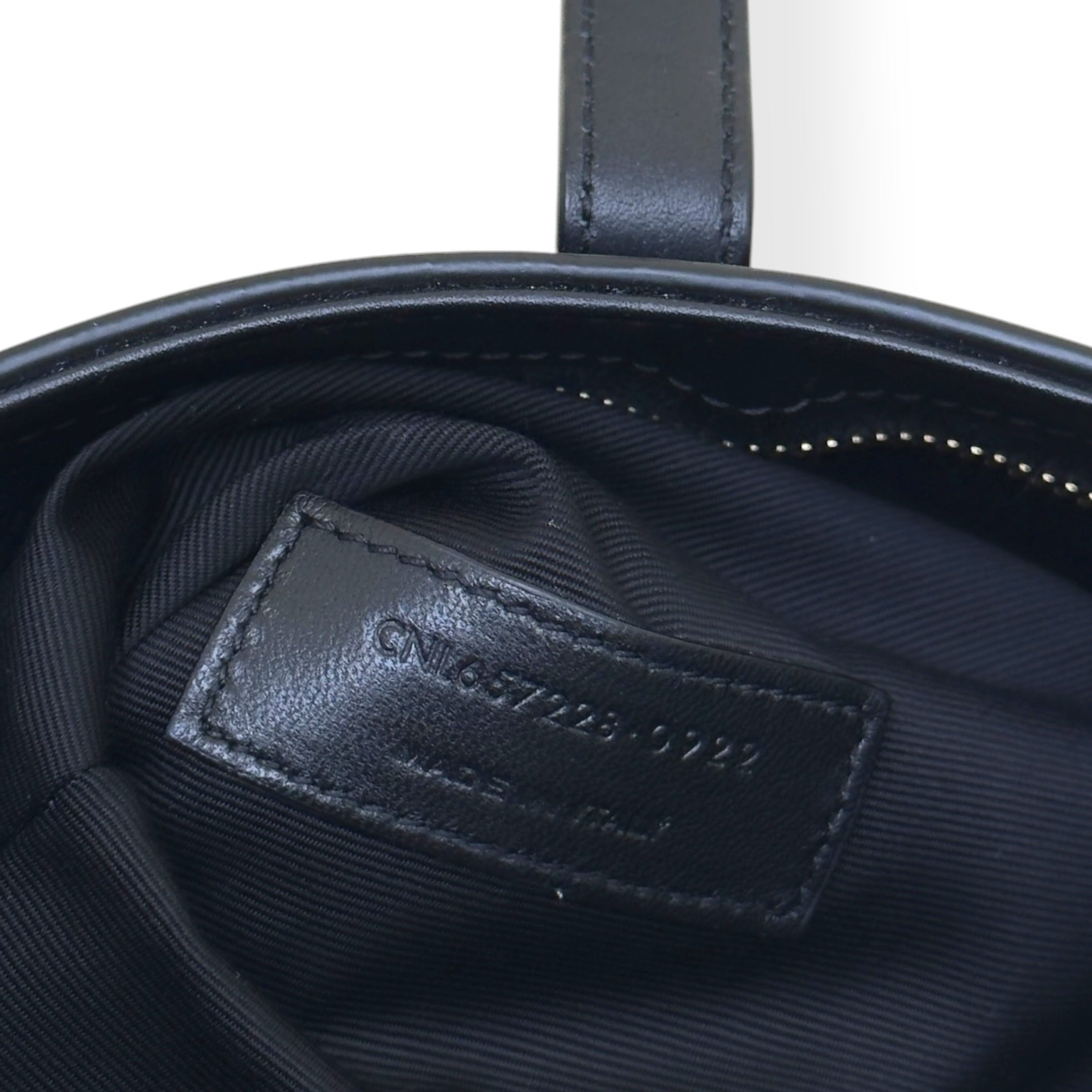SAINT LAURENT LE 5 A 7 HOBO BAG BLACK