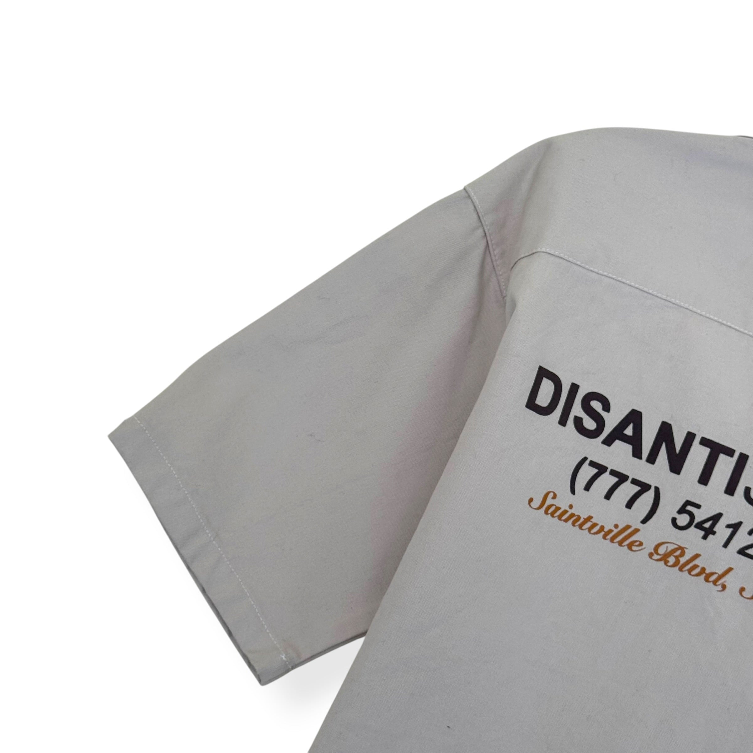 DI SANTI STUDIO CAMP COLLAR SHIRT ECRU S