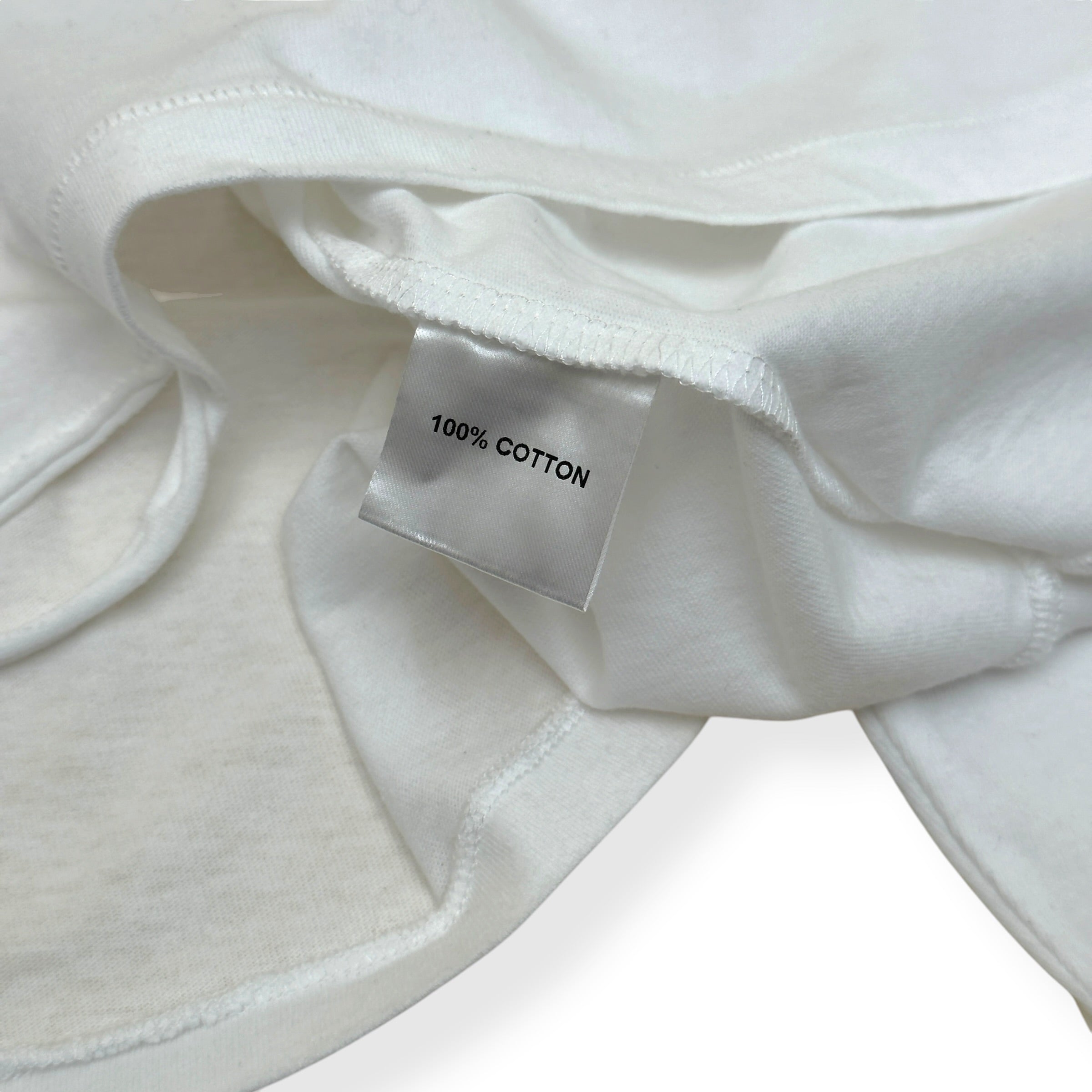 DI SANTI STUDIO SAINT LONG SLEEVE CROPPED T-SHIRT WHITE S