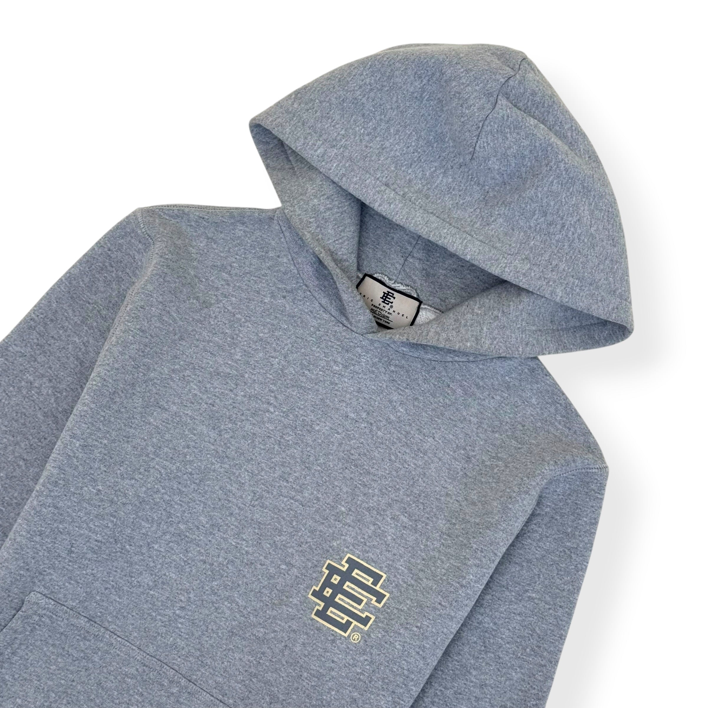 ERIC EMANUEL EE BASIC HOODIE GREY M