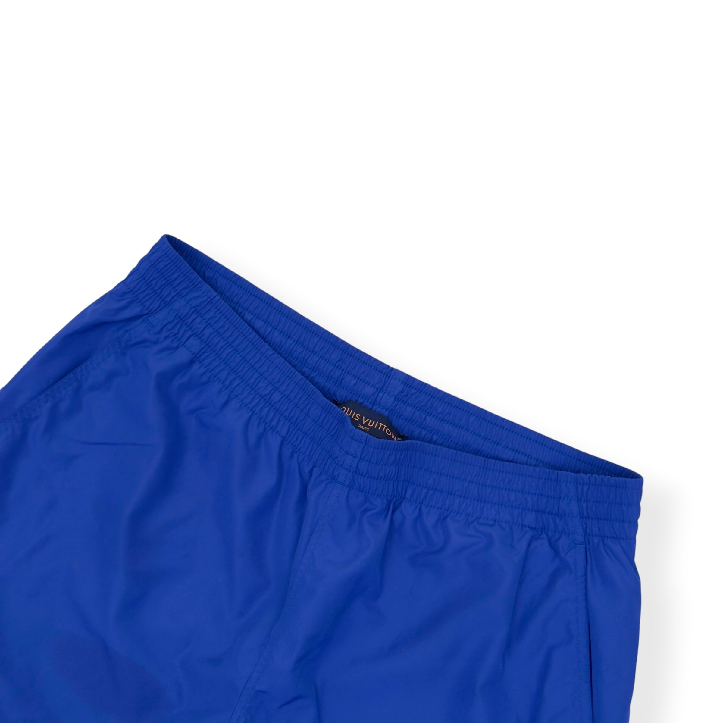 LOUIS VUITTON MONOGRAM SWIM SHORTS BLUE XL