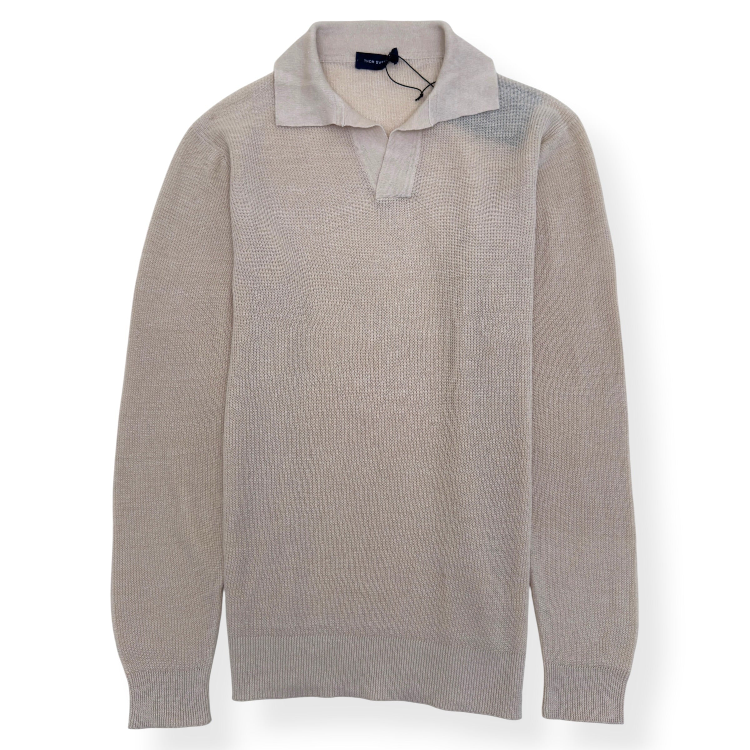 THOM SWEENEY SKIPPER POLO BEIGE L