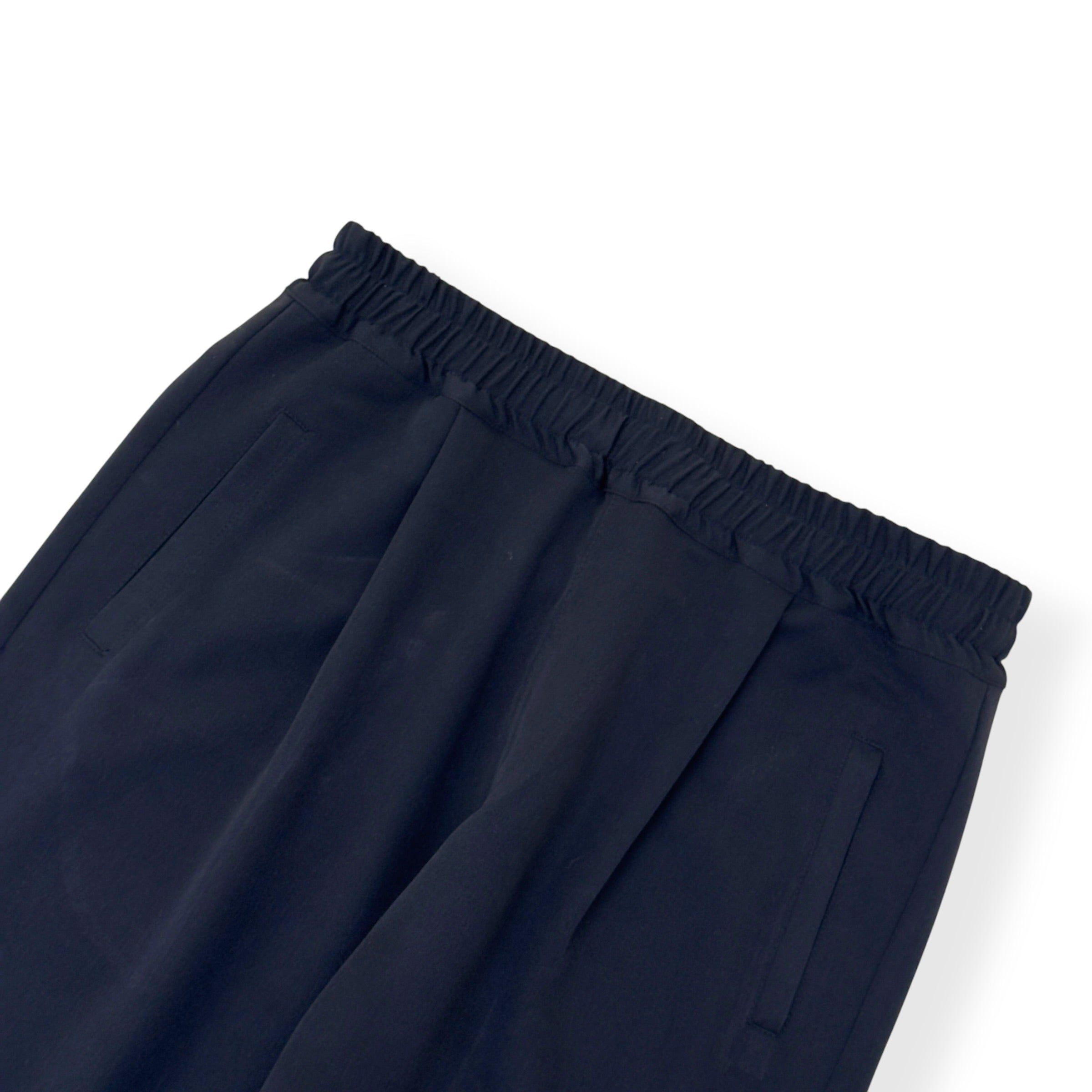 BY JAKE HALL PLEATED TROUSERS BLACK XL