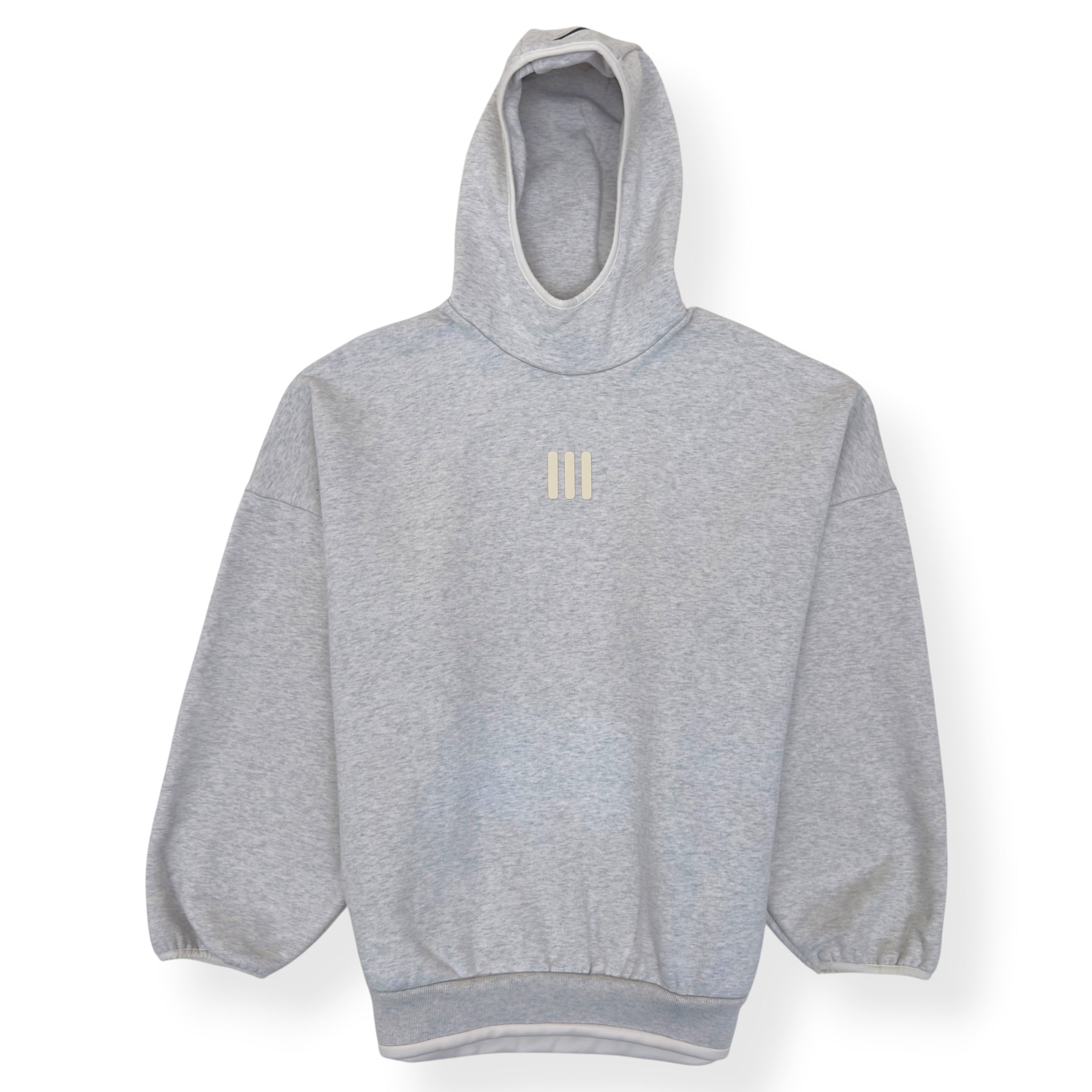 FEAR OF GOD X ADIDAS ATHLETIC HOODIE LIGHT GREY L
