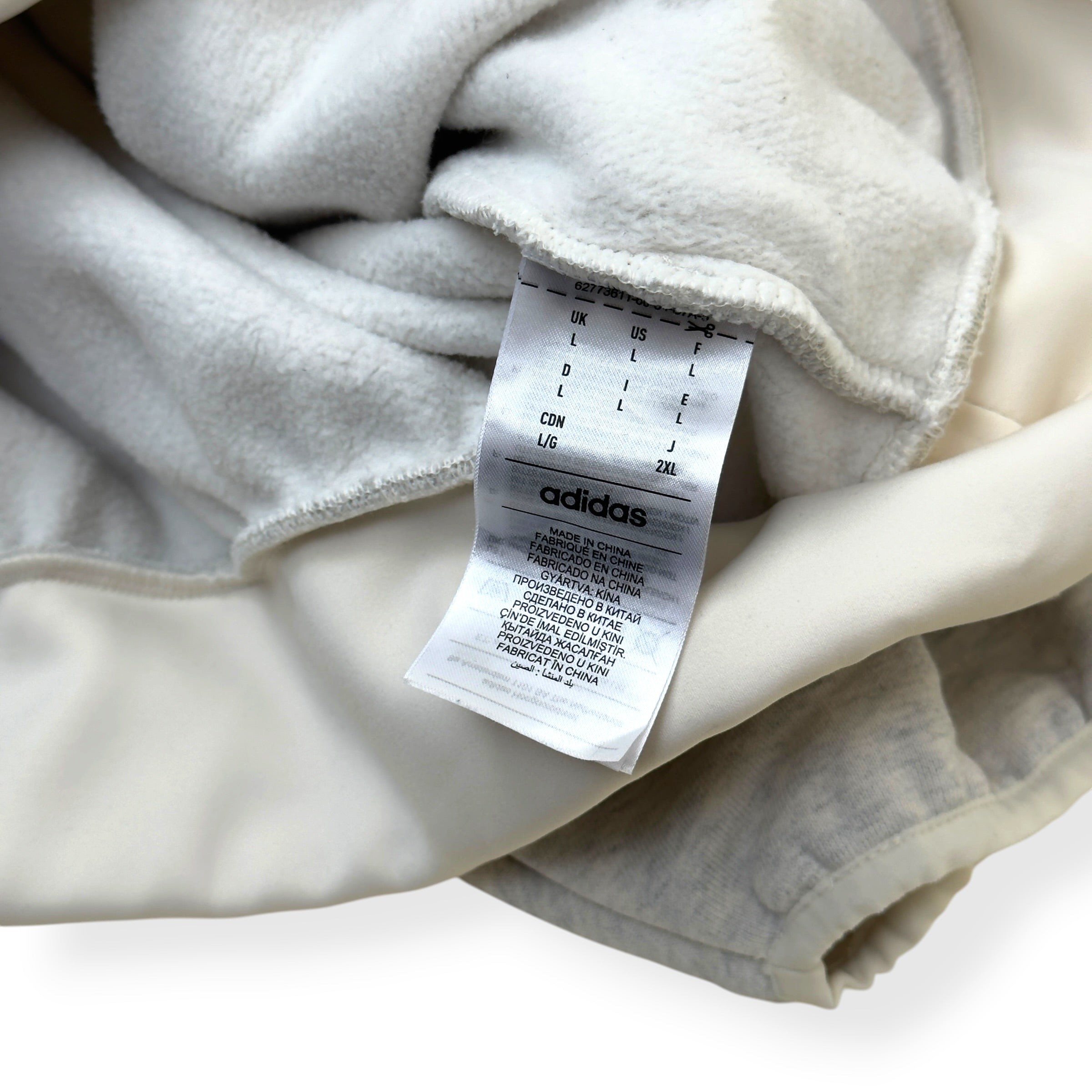 FEAR OF GOD X ADIDAS ATHLETIC HOODIE LIGHT GREY L
