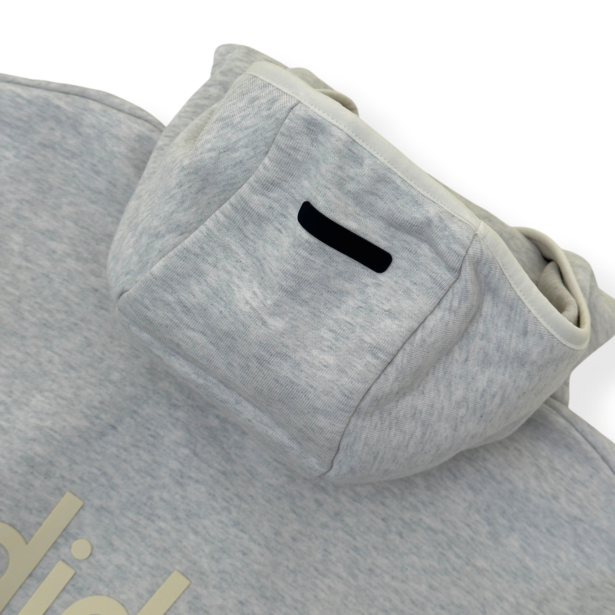 FEAR OF GOD X ADIDAS ATHLETIC HOODIE LIGHT GREY L