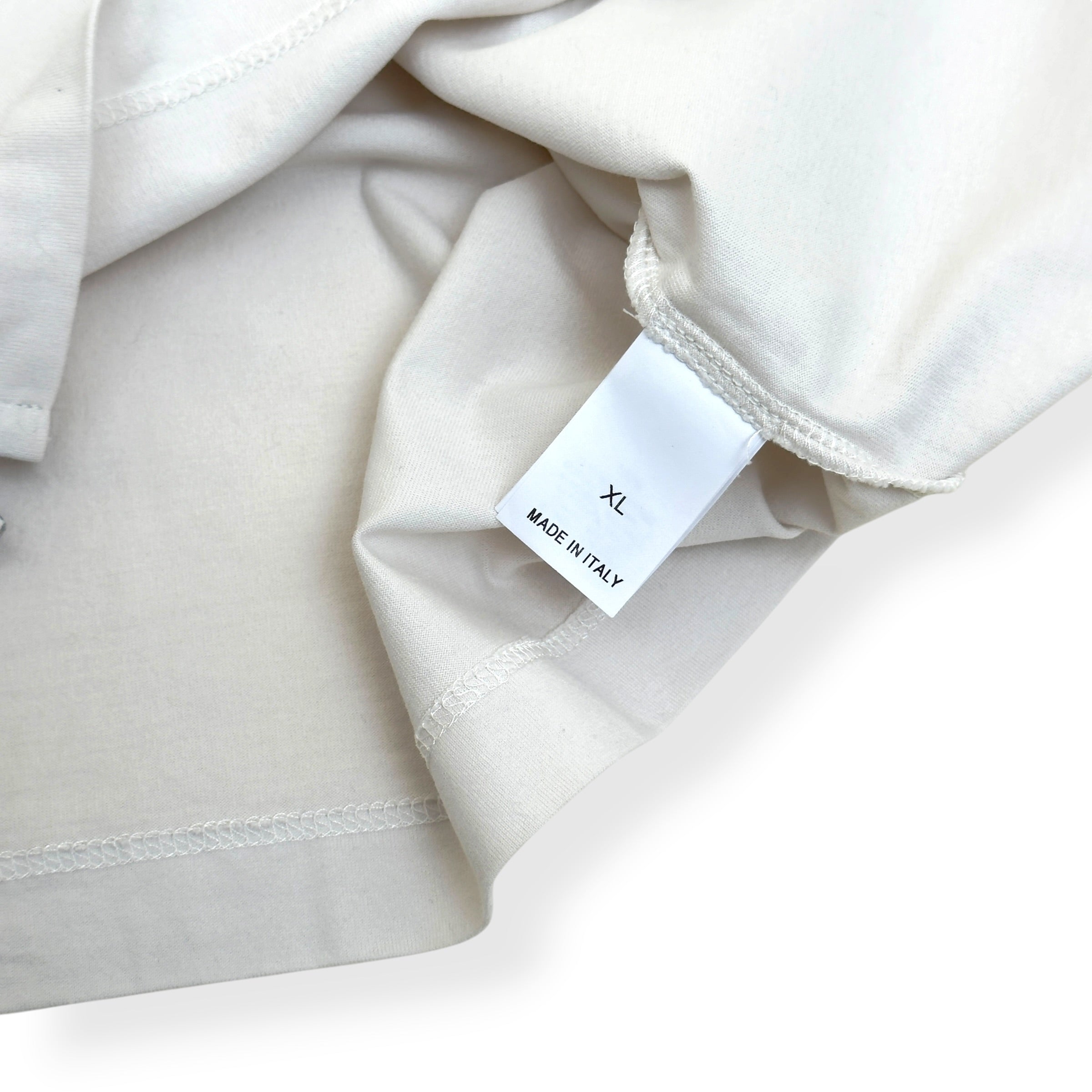 BRUNELLO CUCINELLI SOLOMEO VILLAGE COTTON T-SHIRT WHITE XL