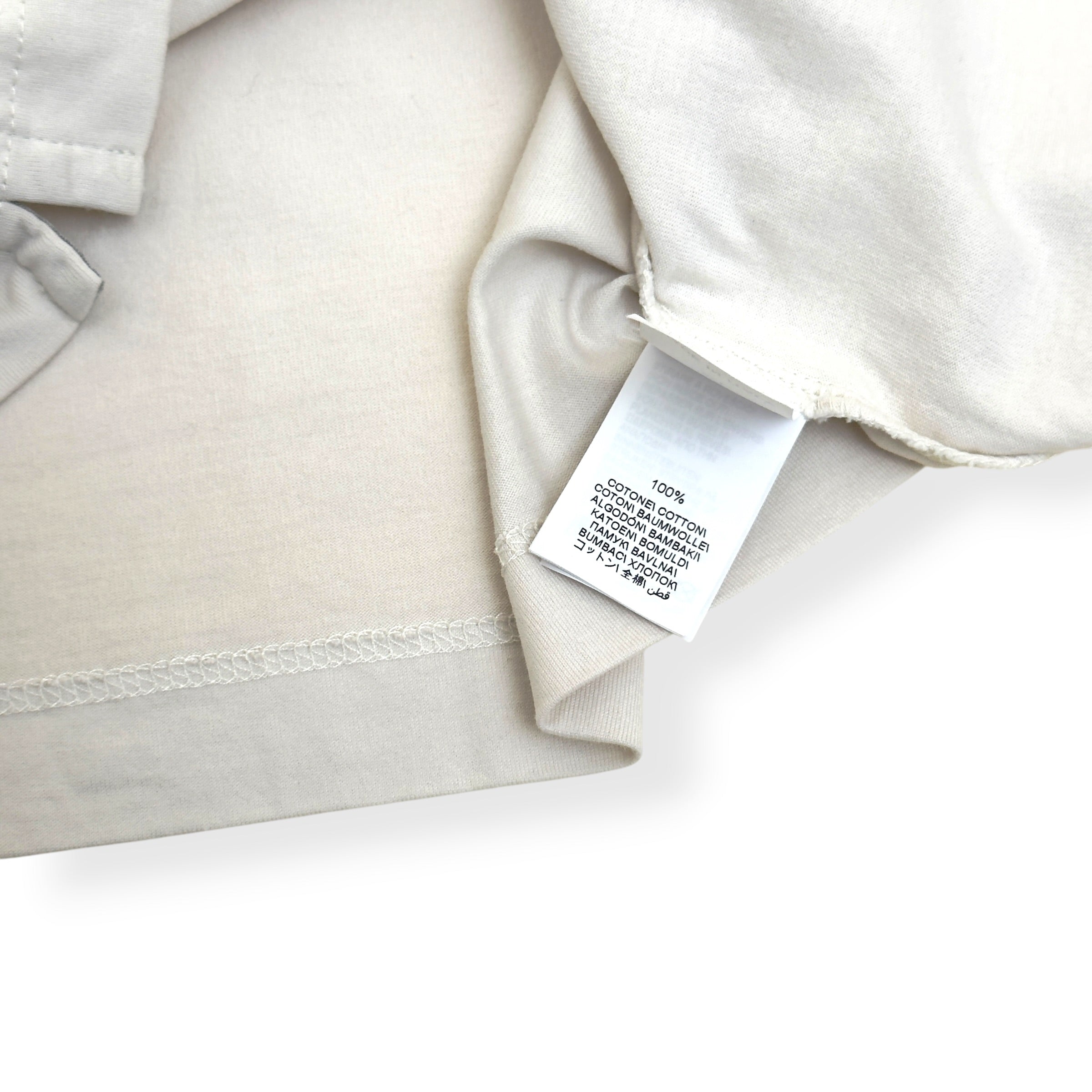 BRUNELLO CUCINELLI SOLOMEO VILLAGE COTTON T-SHIRT WHITE XL