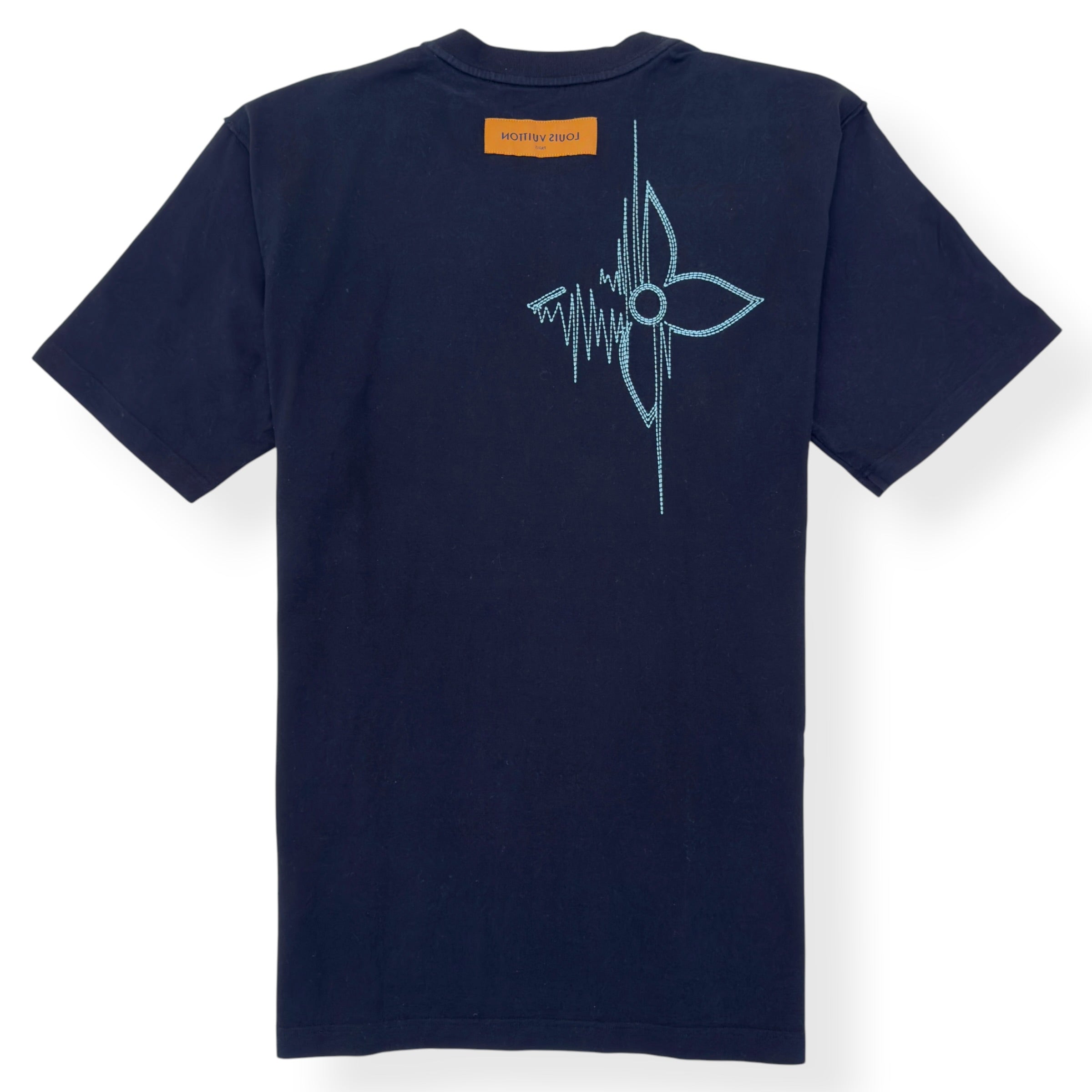 LOUIS VUITTON FREQUENCY T-SHIRT BLACK XXL