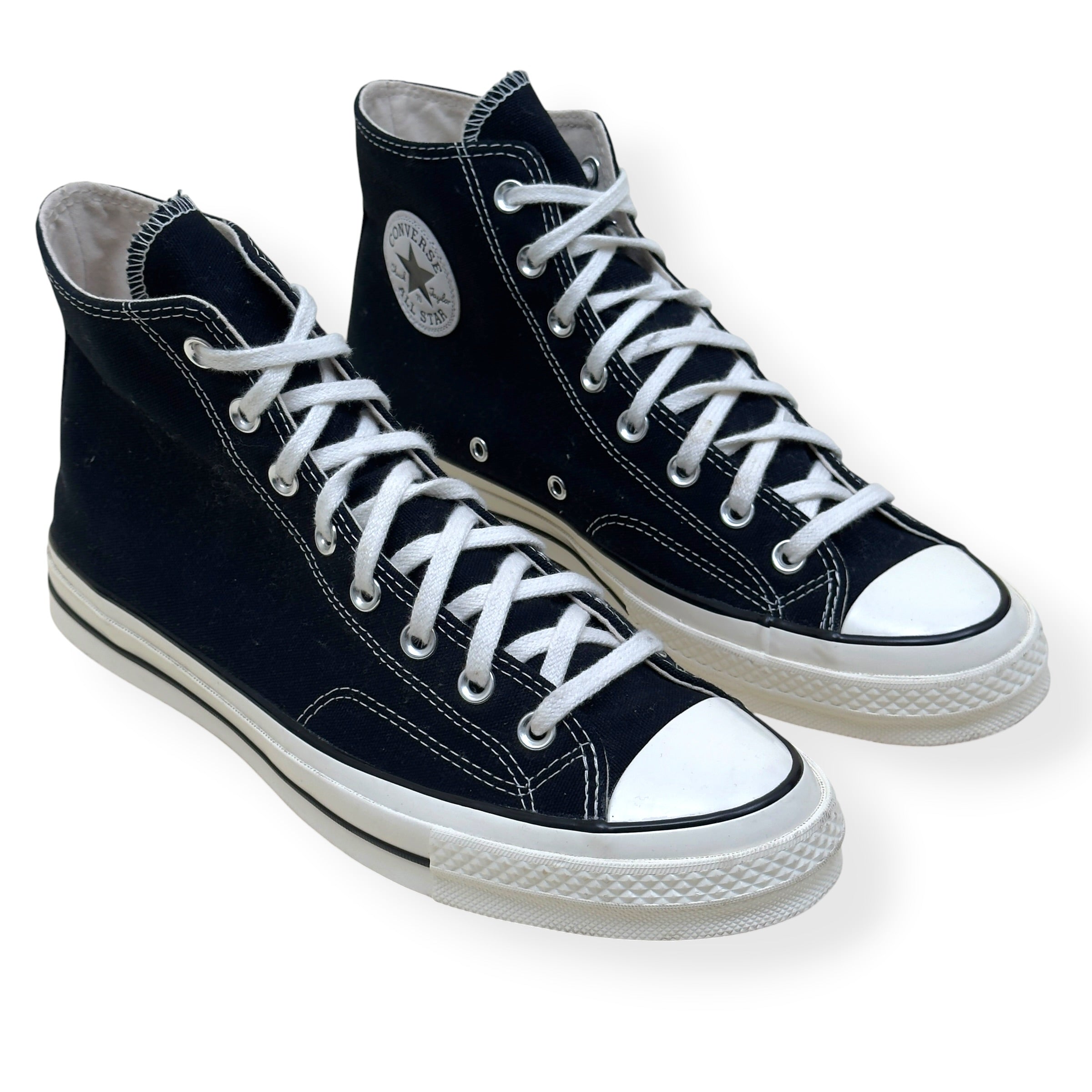 CONVERSE CHUCK TAYLOR ALL STAR 70 HIGH TOP SNEAKER BLACK / WHITE UK10