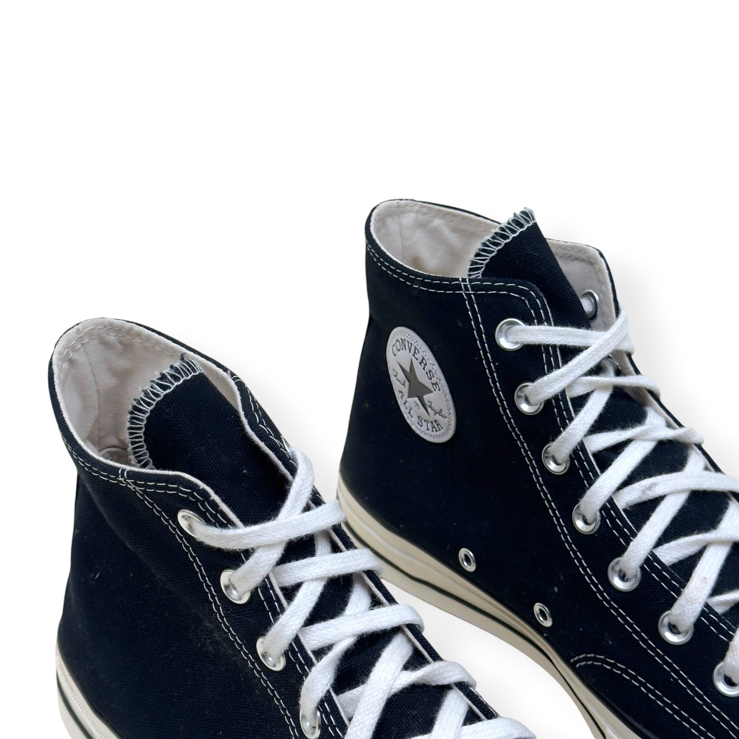 CONVERSE CHUCK TAYLOR ALL STAR 70 HIGH TOP SNEAKER BLACK / WHITE UK10