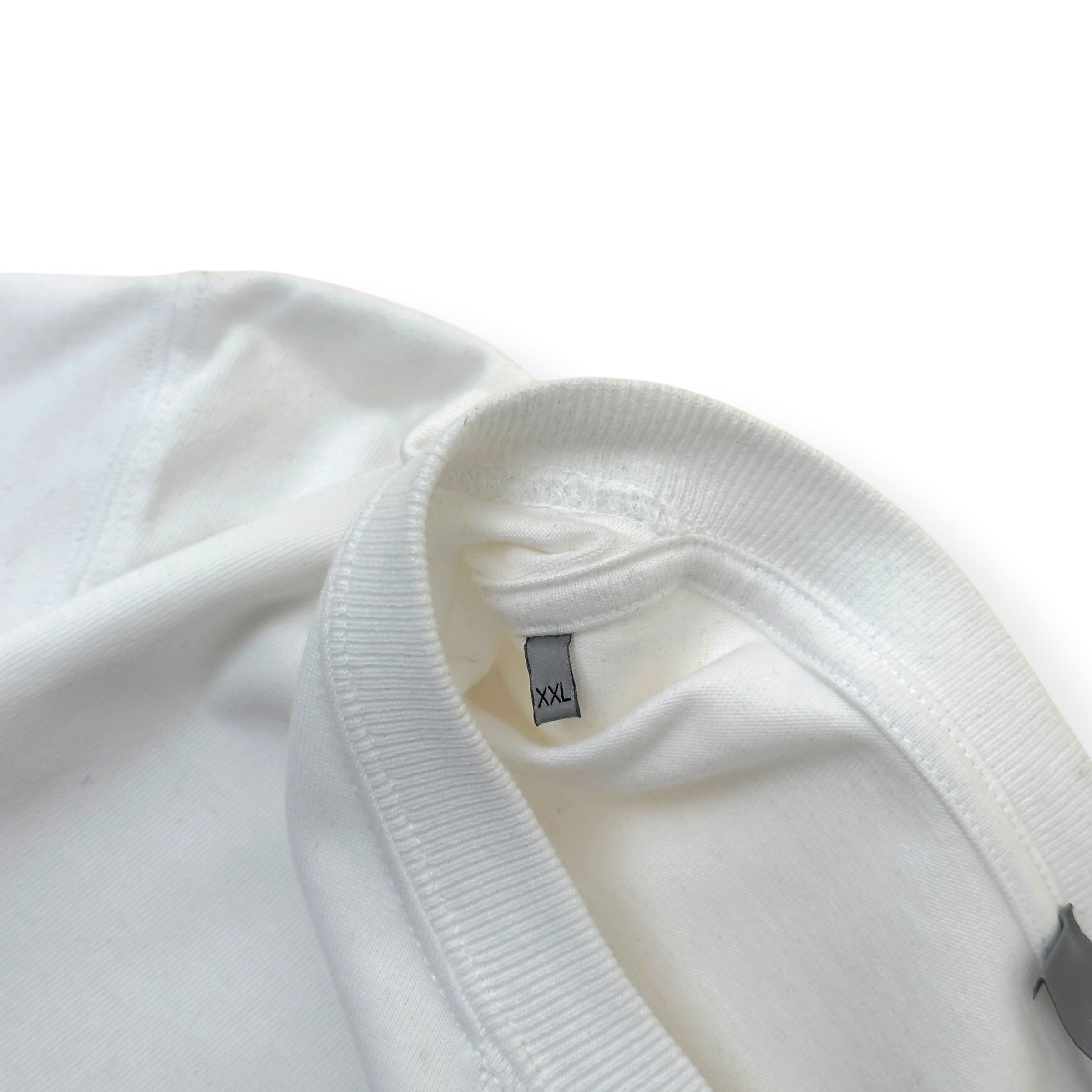 DIOR X JUDY BLAME EMBROIDERED SAFETY PIN T-SHIRT WHITE XXL
