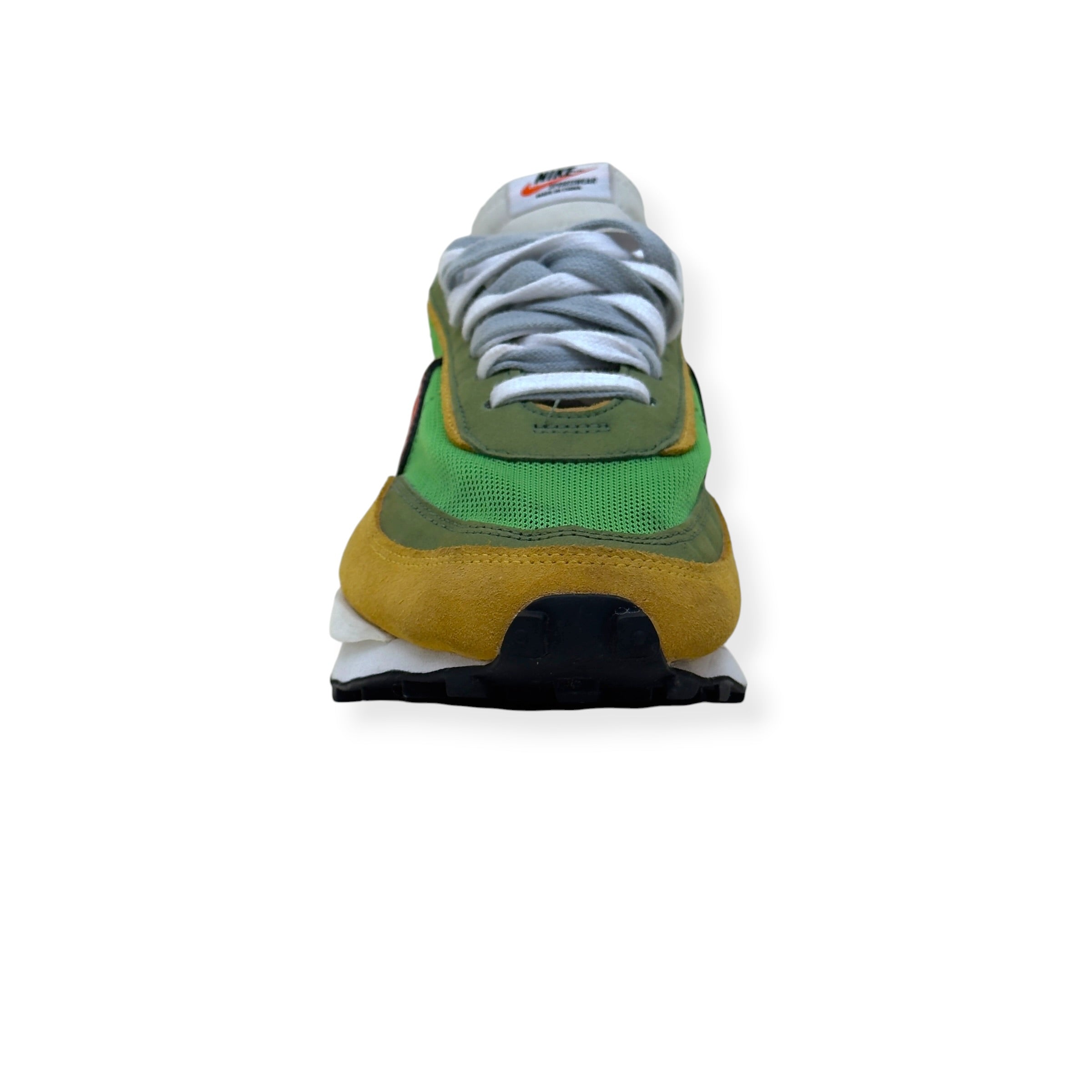 NIKE X SACAI LDWAFFLE SNEAKER GREEN GUSTO UK10.5
