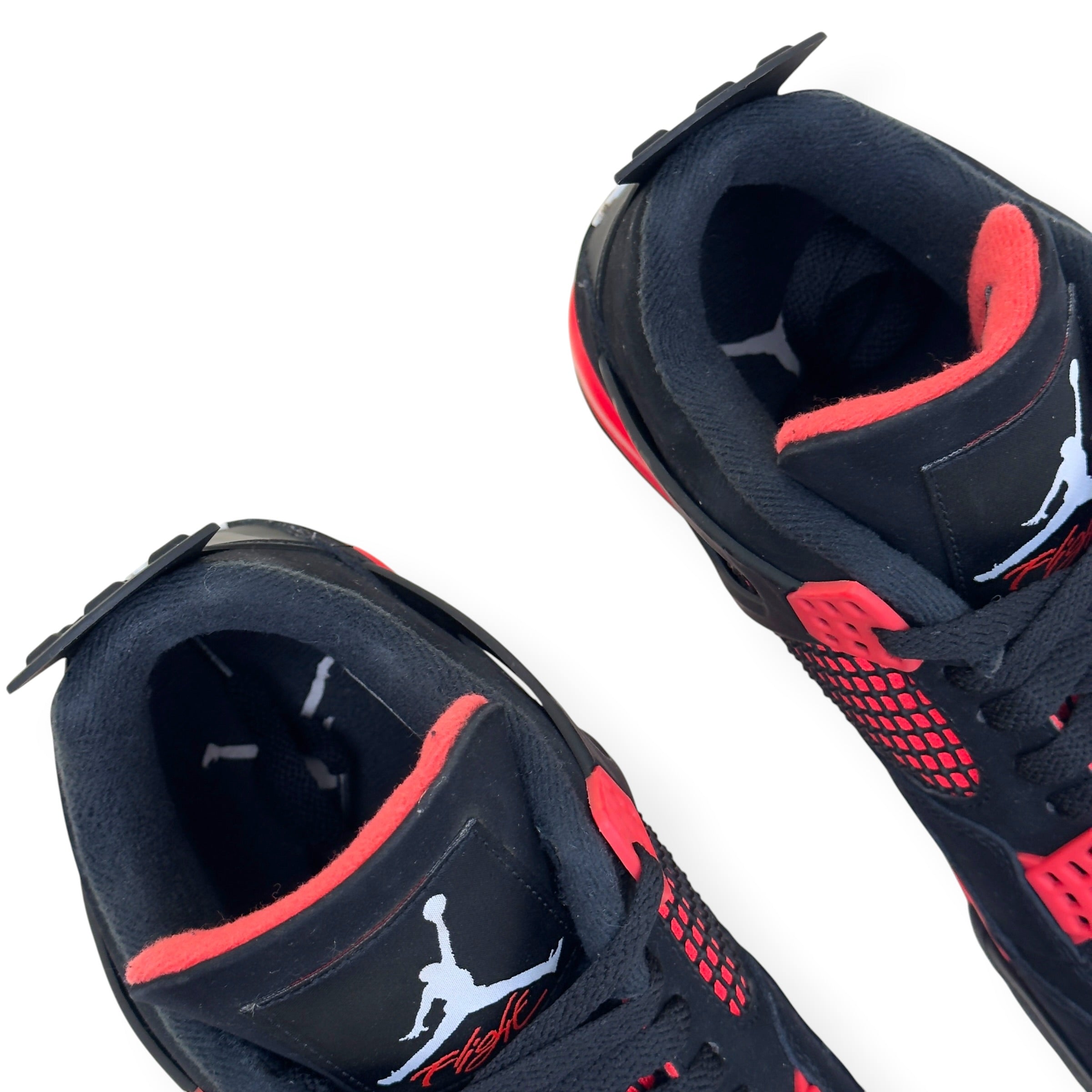 NIKE AIR JORDAN 4 SNEAKER RED THUNDER UK6.5