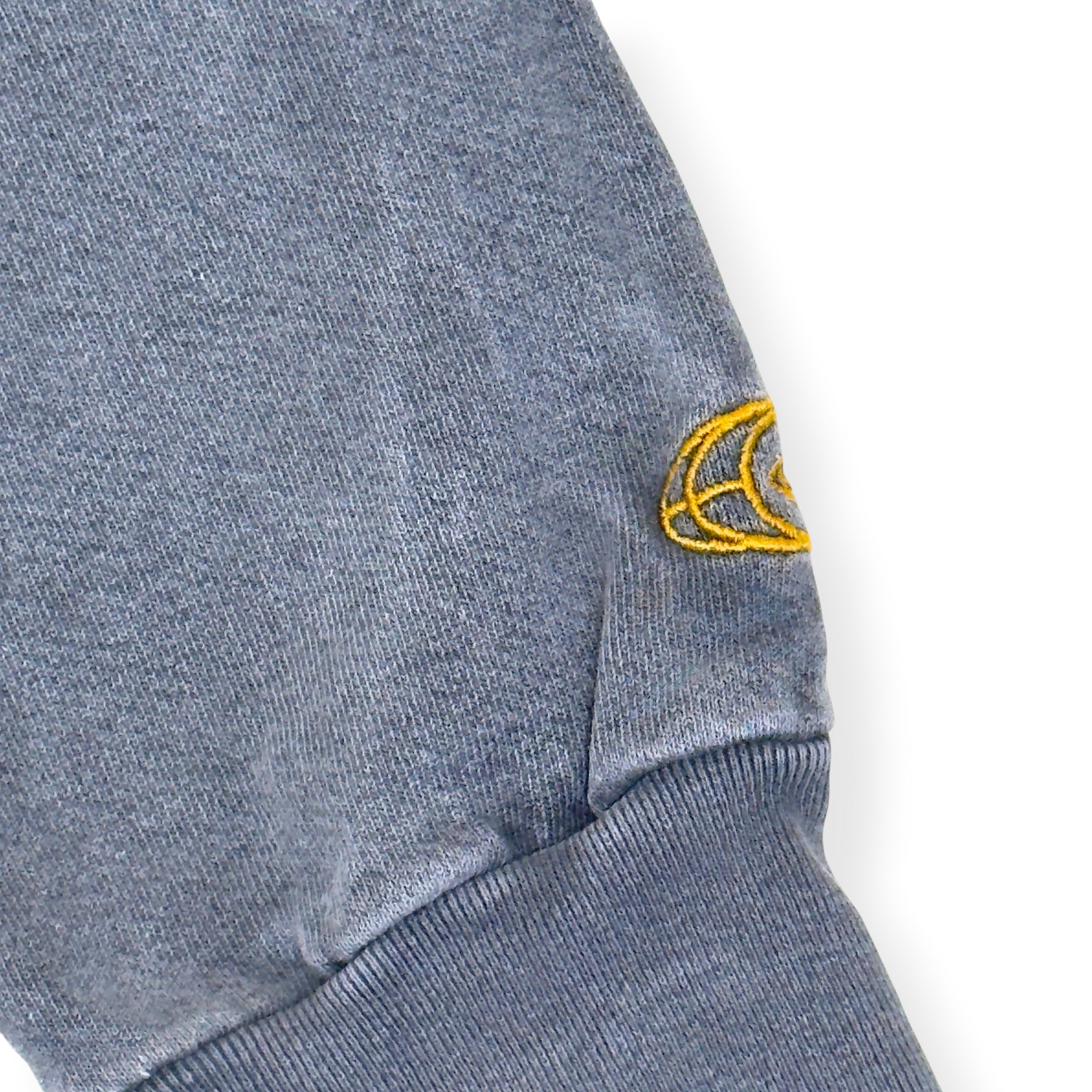 FOUR:FIFTEEN.AM GRAPHIC PRINT FADED SWEATSHIRT GREY XL