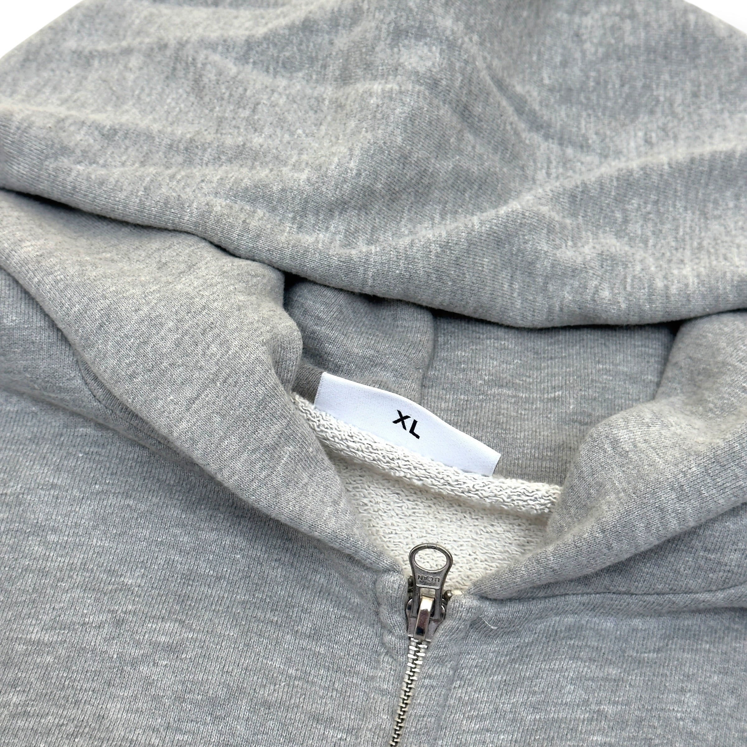 CHERRY LA ZIP-UP HOODIE GREY / BLUE XL