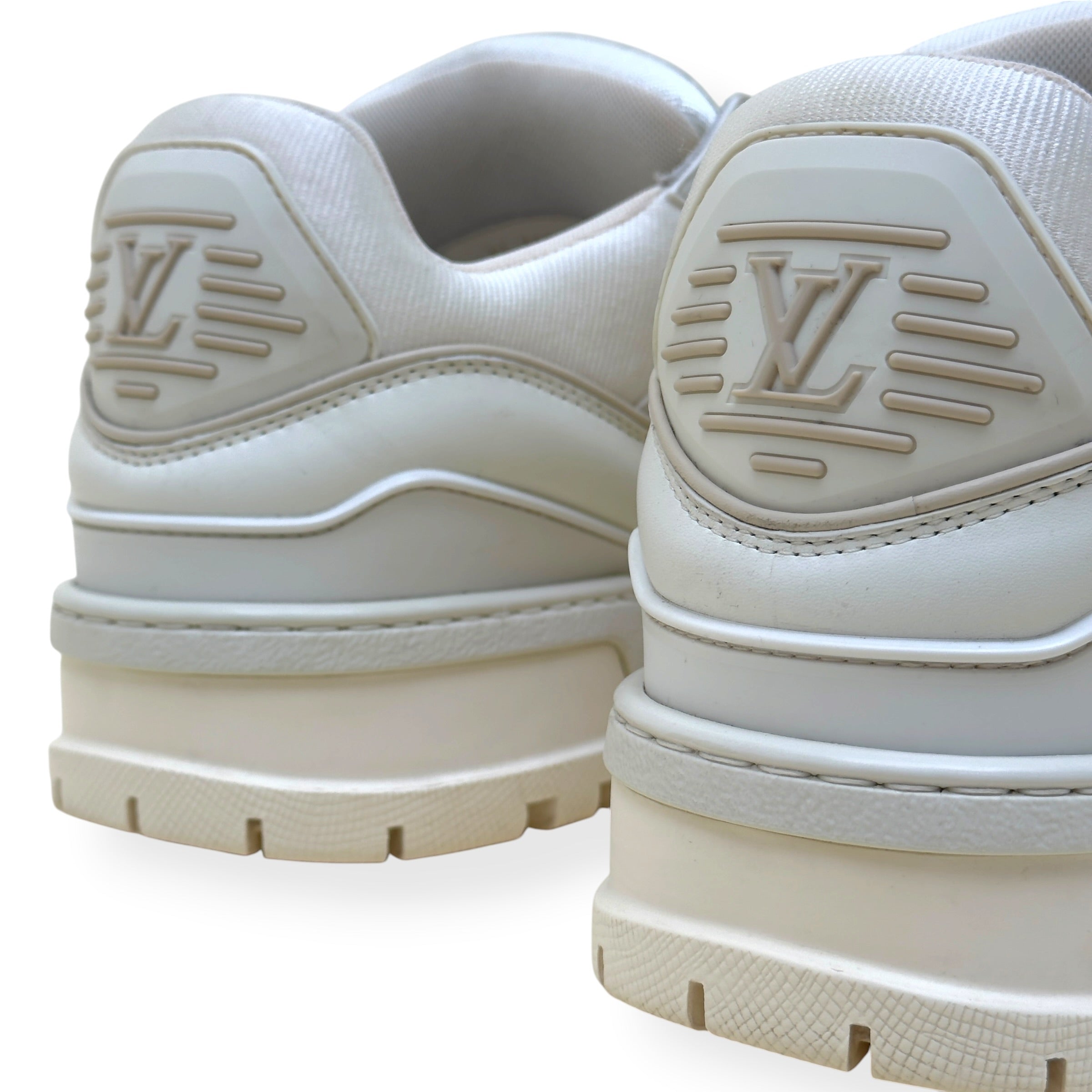 LOUIS VUITTON TRAINER MAXI SNEAKER WHITE UK10