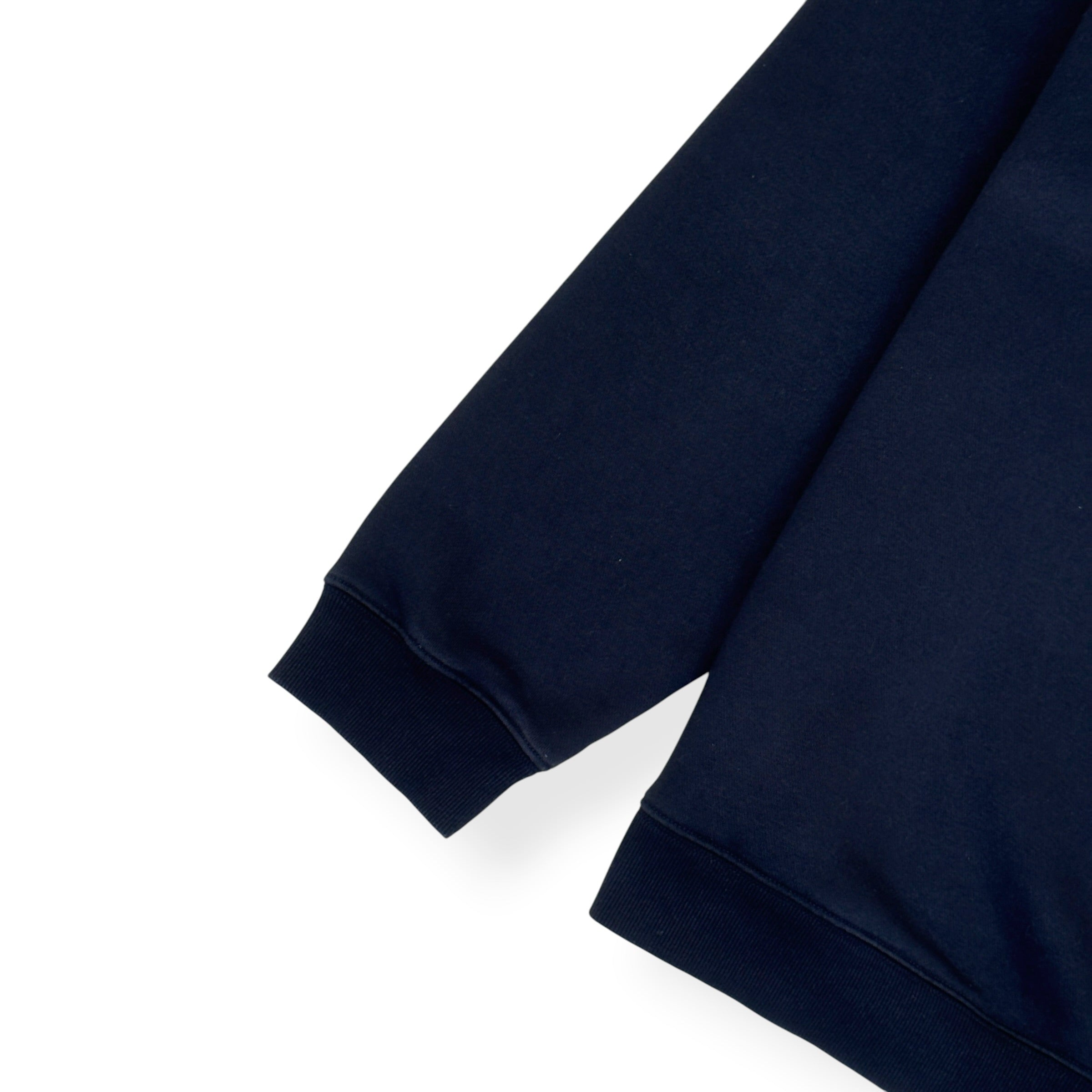 SKIMS FLEECE LOUNGE SWEATSHIRT BLACK XL