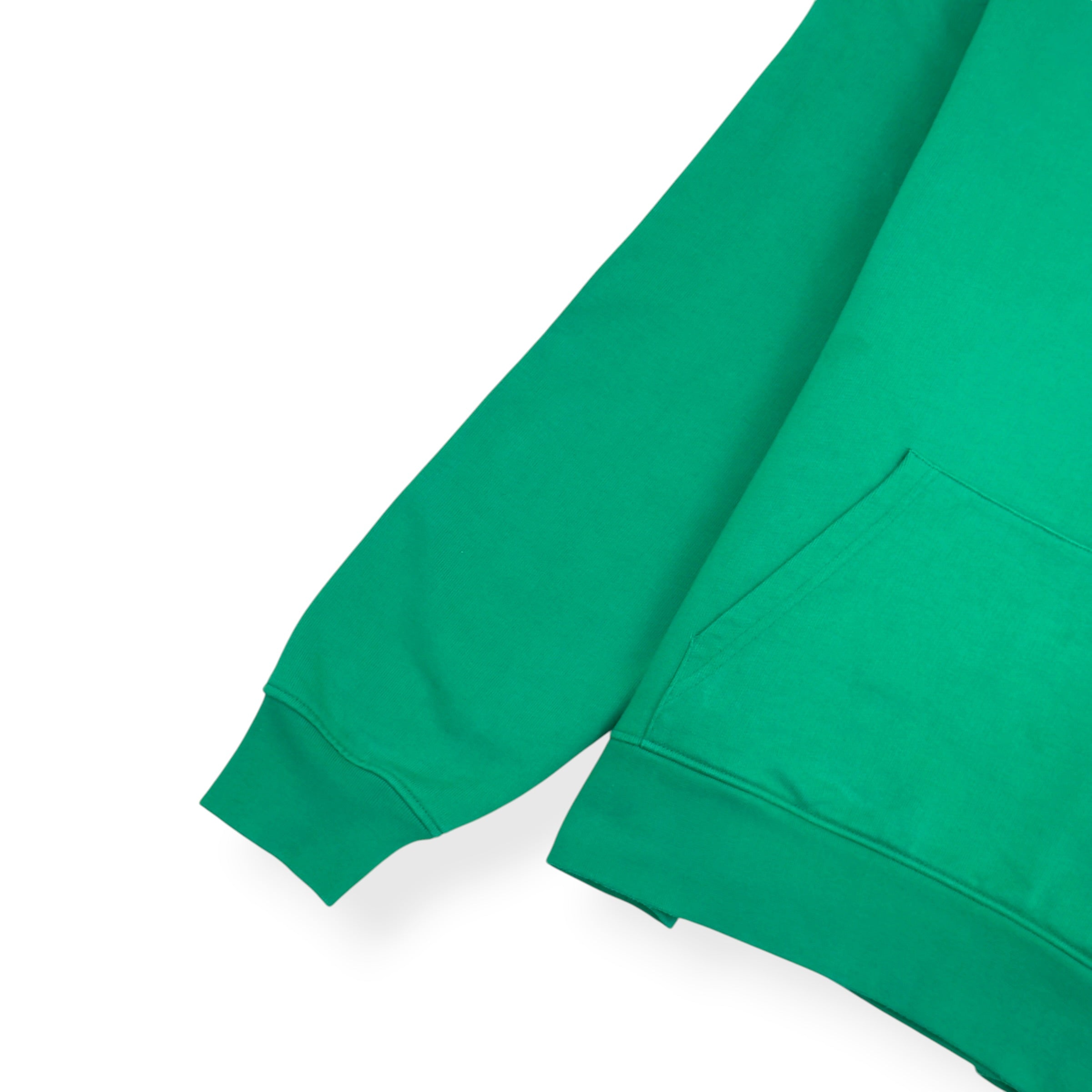 JACQUEMUS LOGO HOODIE GREEN L