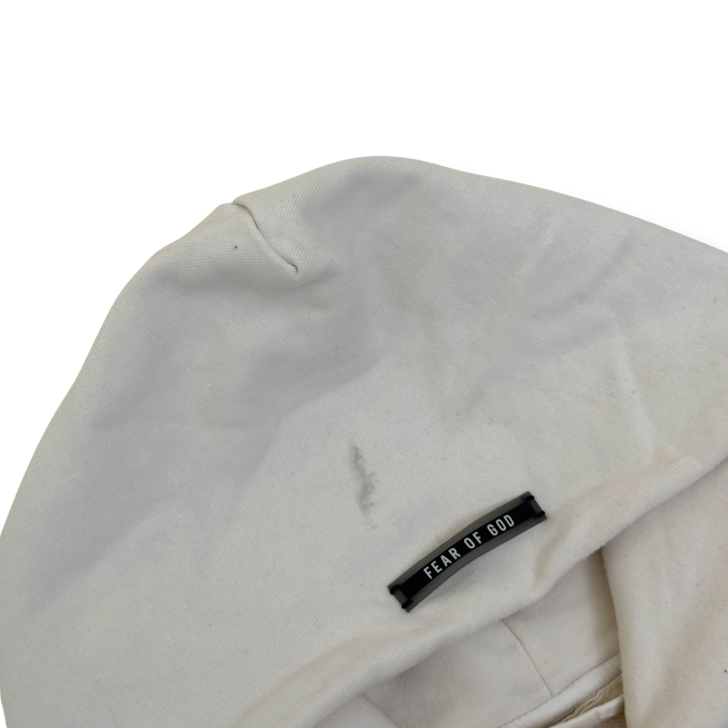 FEAR OF GOD SIXTH COLLECTION HOODIE CREAM / BLACK XL