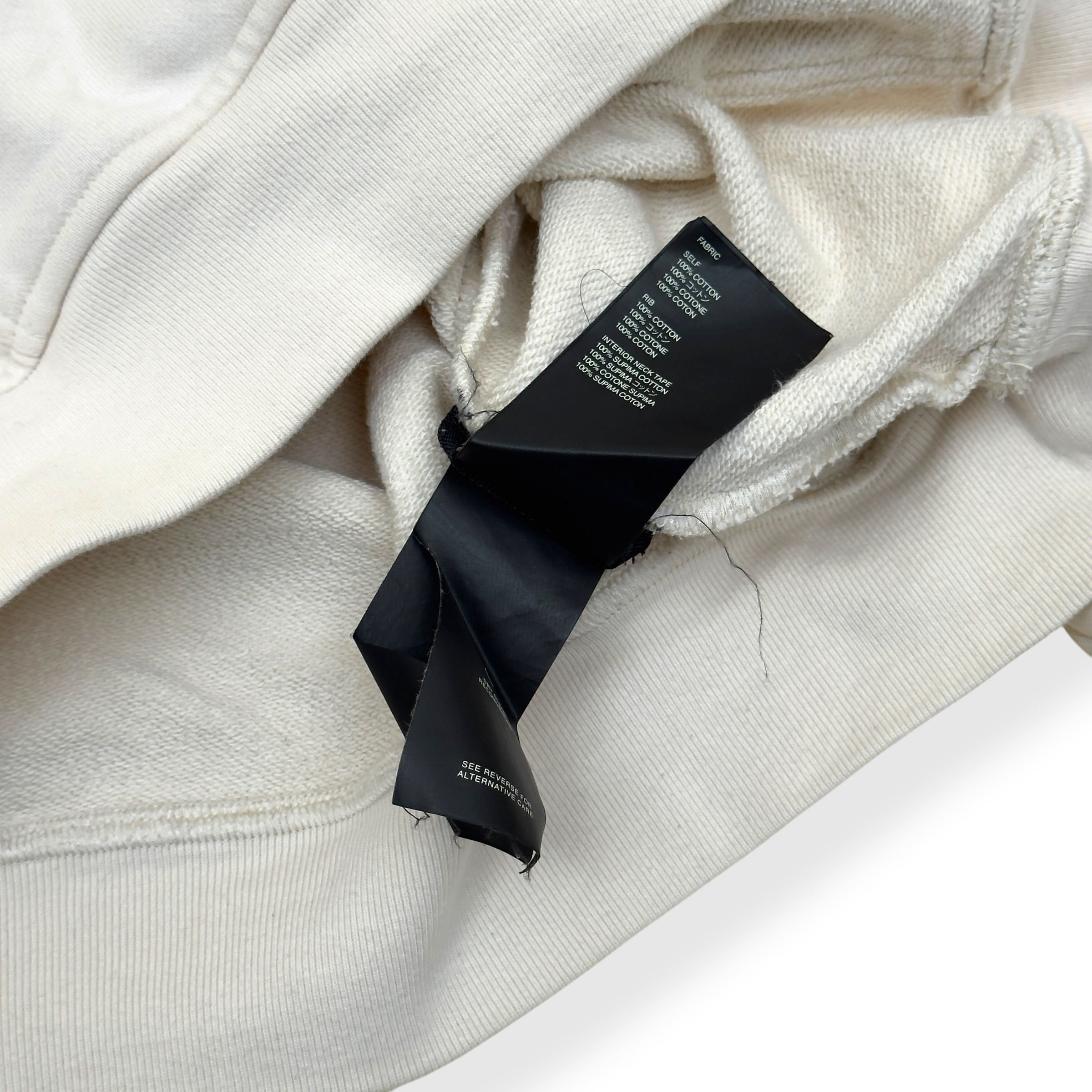 FEAR OF GOD SIXTH COLLECTION HOODIE CREAM / BLACK XL