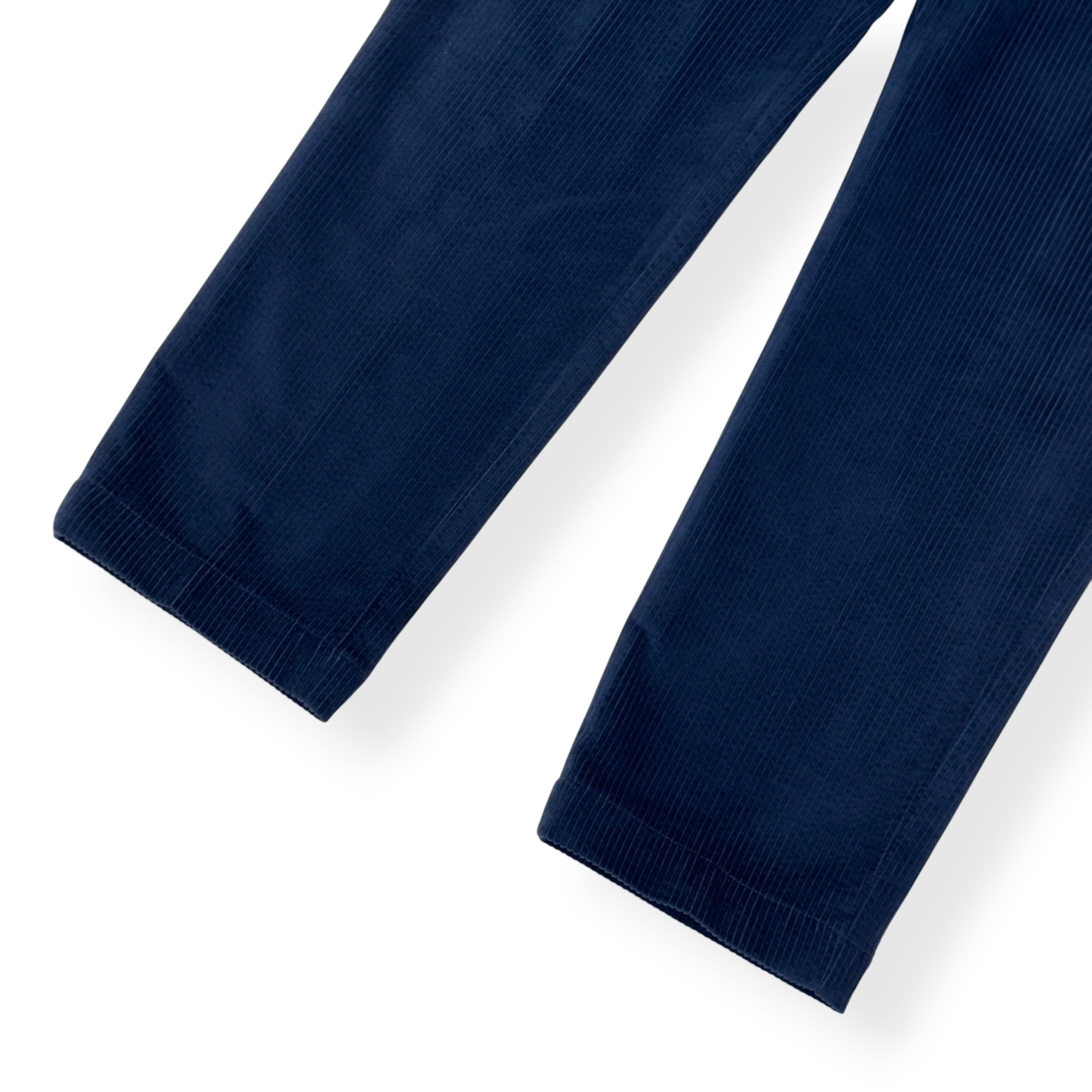 THOM SWEENEY CORDUROY COTTON BLEND TROUSERS NAVY 50 / M