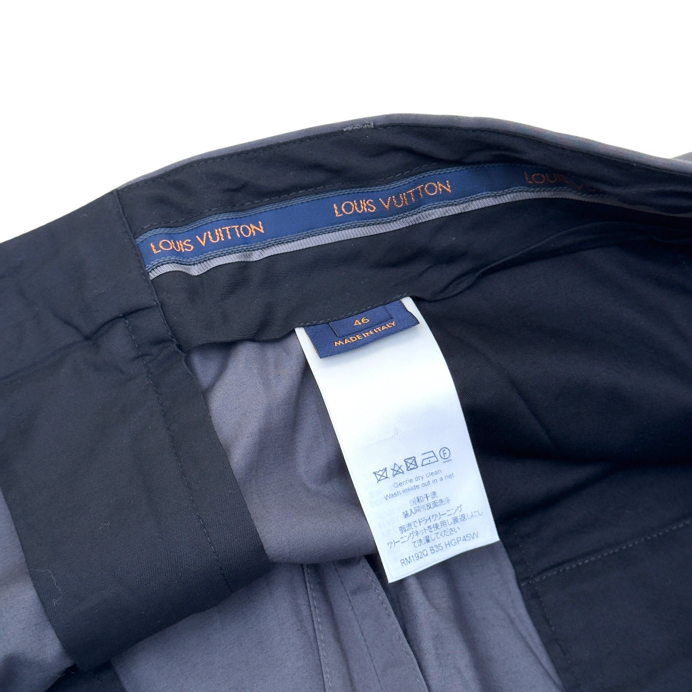 LOUIS VUITTON COTTON SHORTS GREY 46 / L