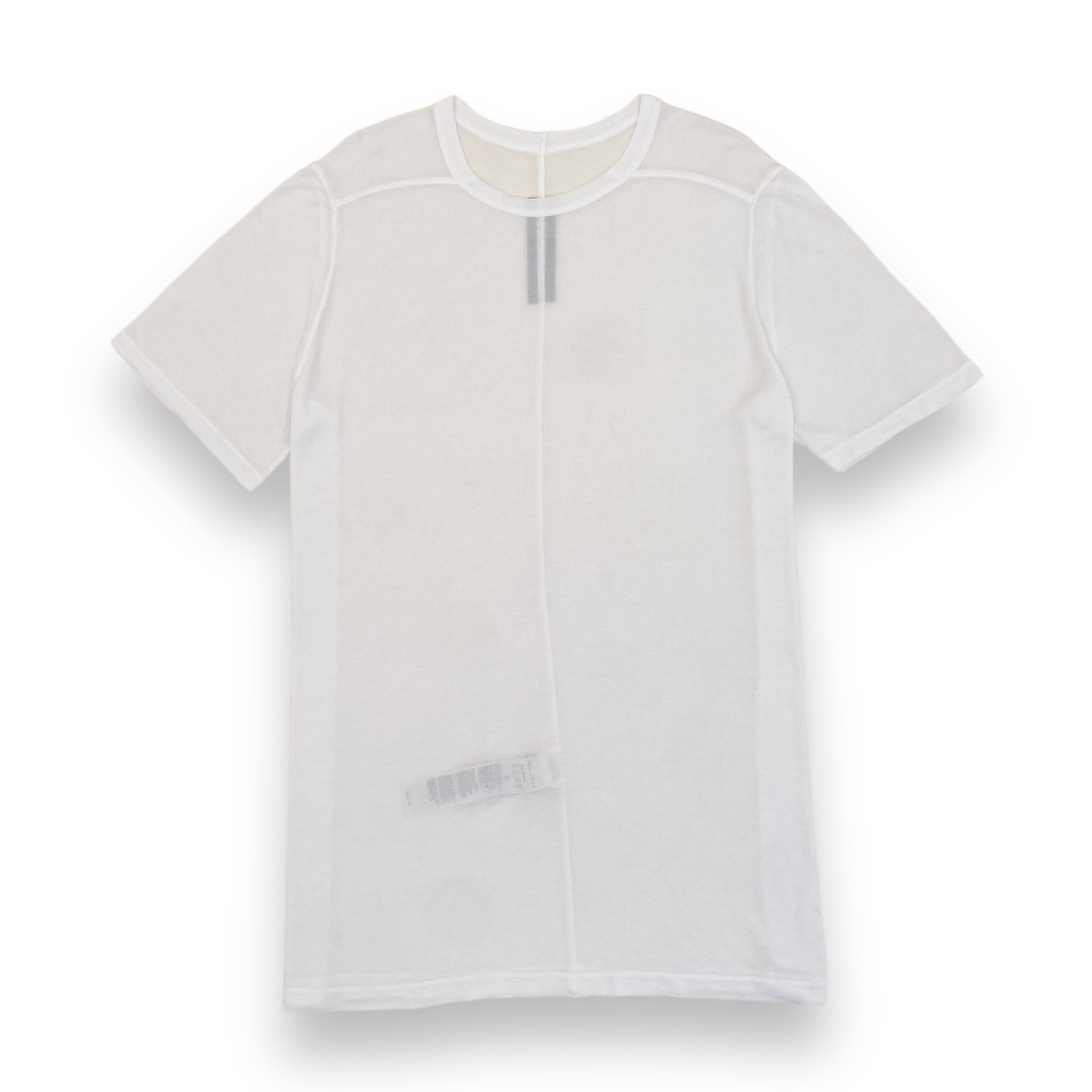 RICK OWENS SLIM FIT T-SHIRT WHITE XXL